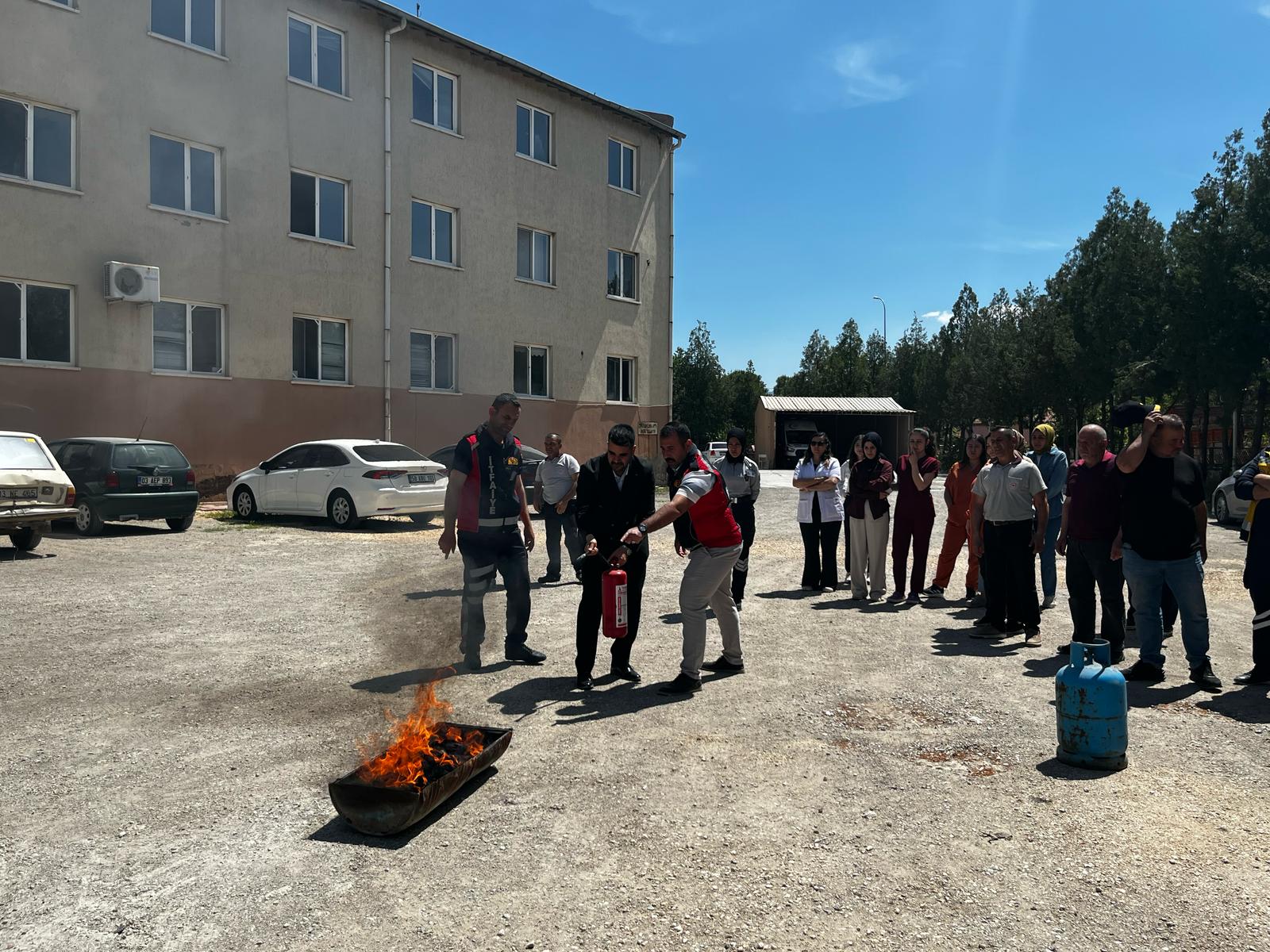 Başmakçi'da Yangin Eği̇ti̇mi̇1