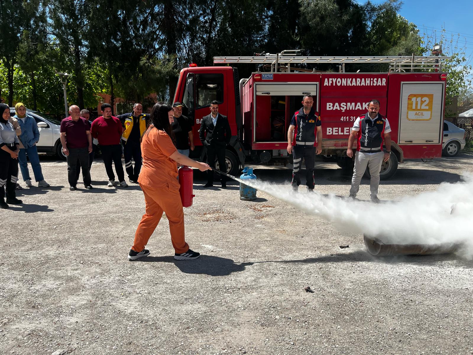 Başmakçi'da Yangin Eği̇ti̇mi̇2