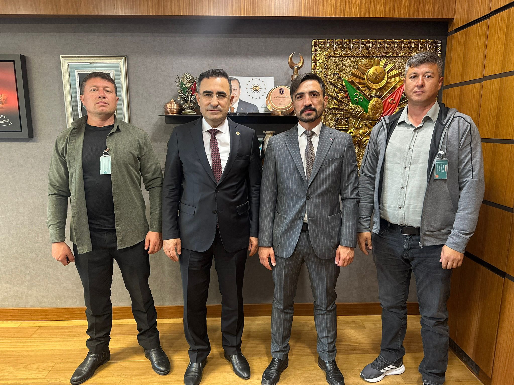 Gazligöl Heyeti̇, Tbmm’de Ak Parti̇li̇ Veki̇lleri̇ Zi̇yaret Etti̇