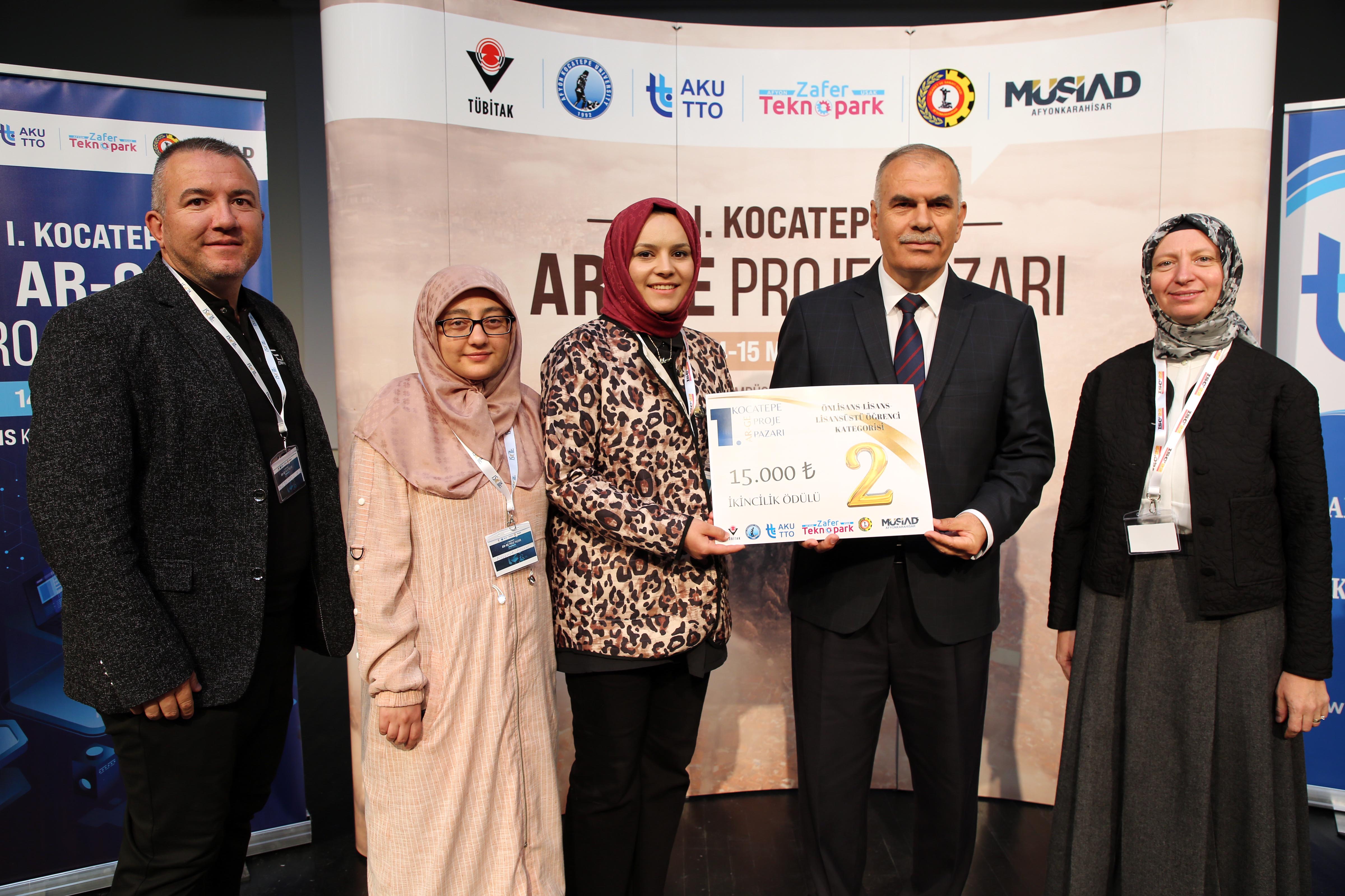 I. Kocatepe Ar Ge Proje Pazari Ödül Töreni̇ Düzenlendi̇2
