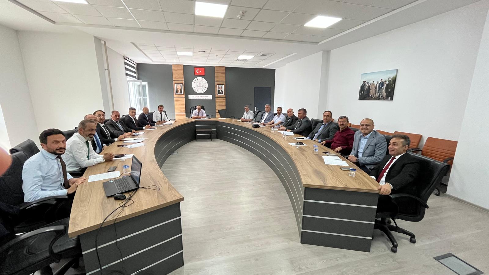 İl Mi̇lli̇ Eği̇ti̇mde 2025 Lgs Toplantisi Düzenlendi̇