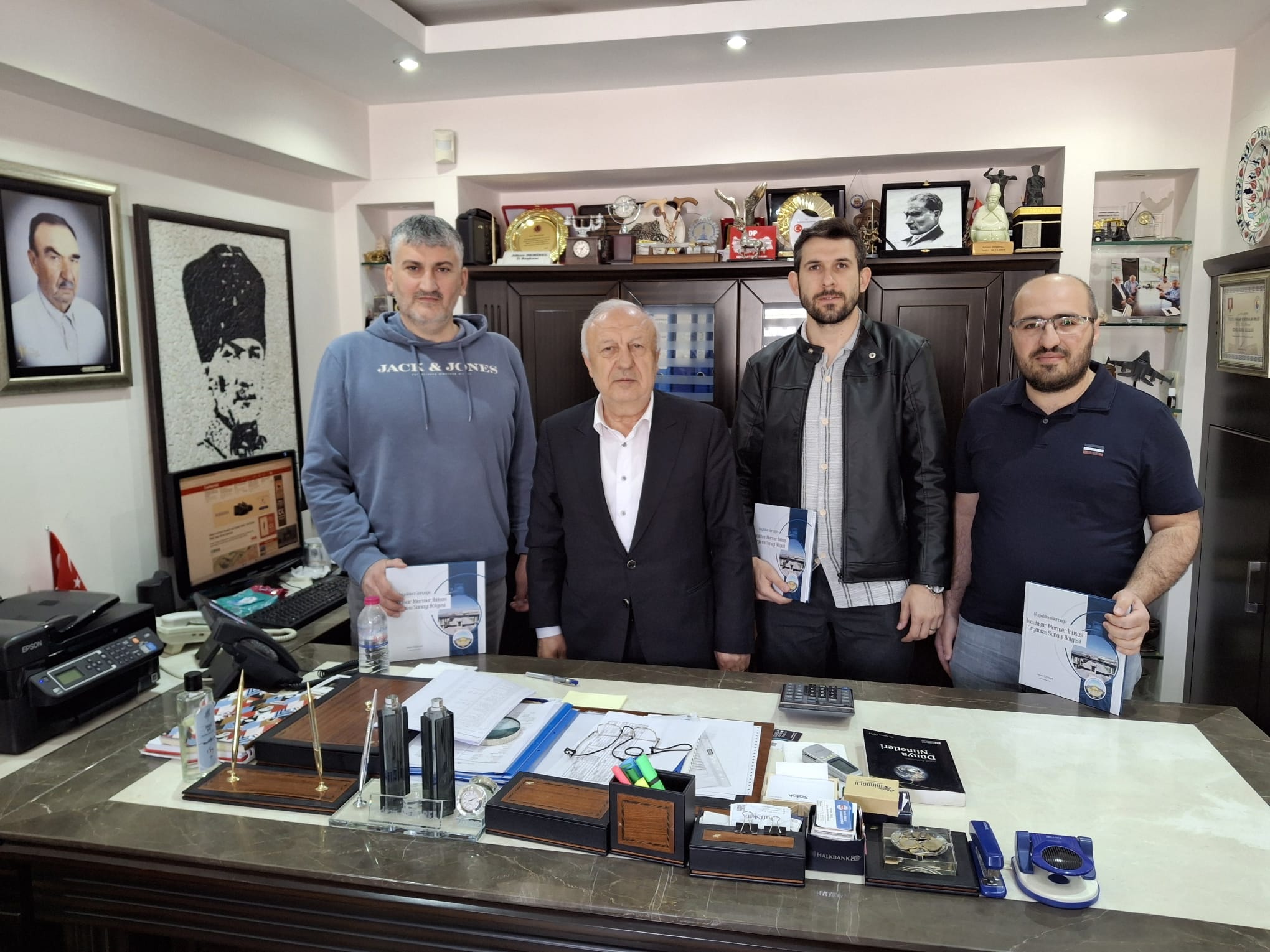 İscehi̇sar Myo’dan Demmer Mermer’e Zi̇yaret