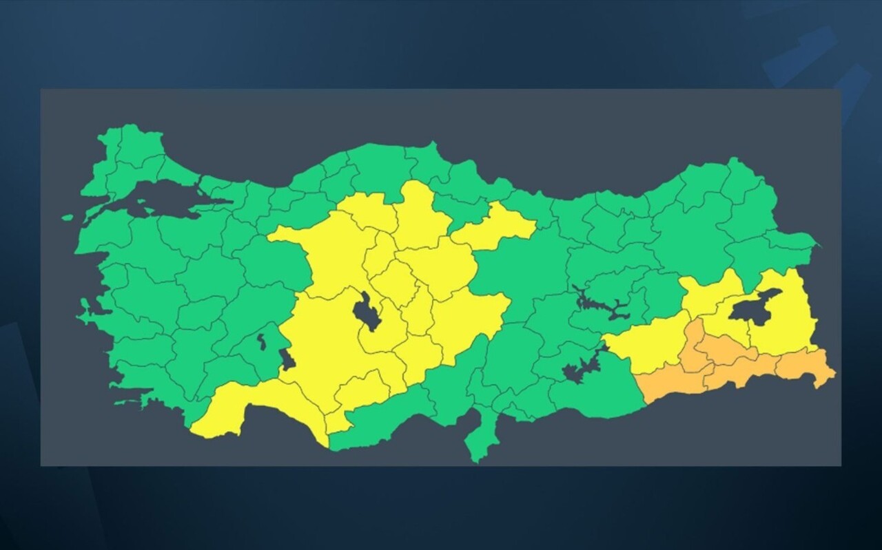 Kis Bitmedi Mgmden 5 Bolgeye Uyari Saganak Ve Soguk Hava Vuracak