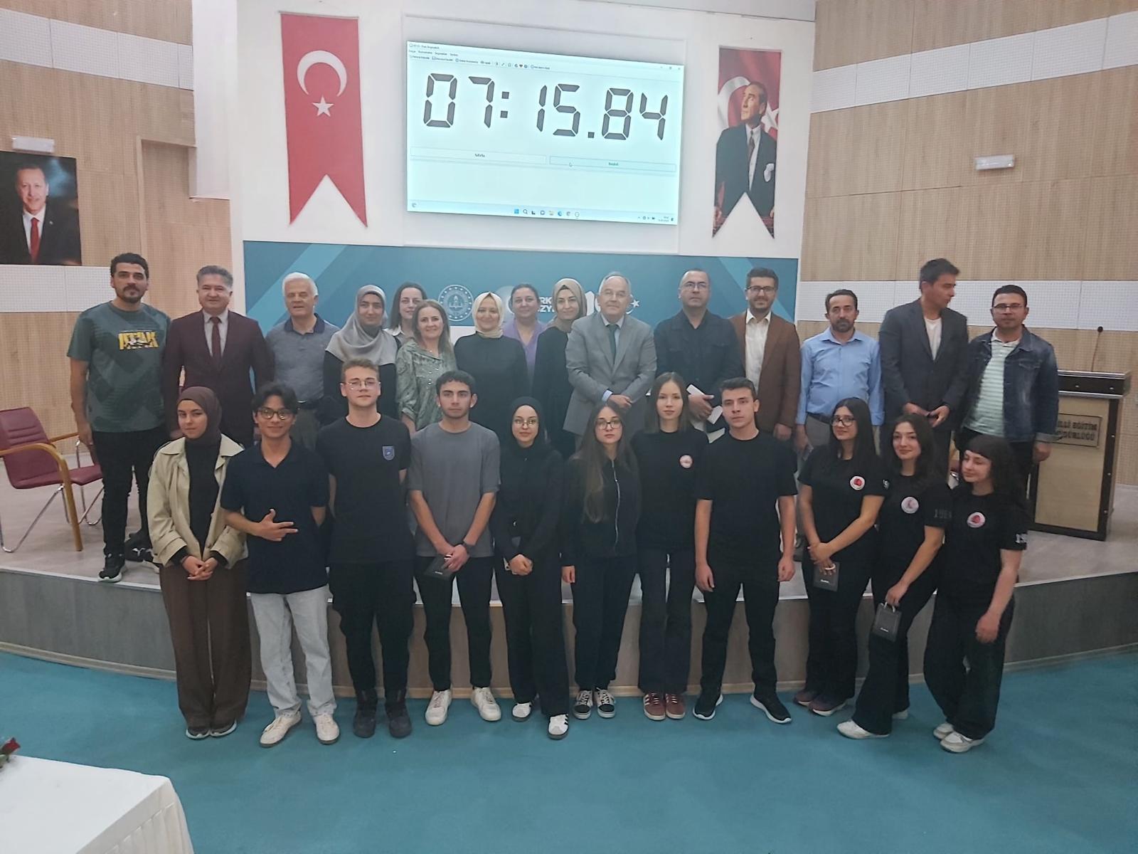 Li̇seler Arasi Münazara Müsabakalari Fi̇nali̇ Gerçekleşti̇