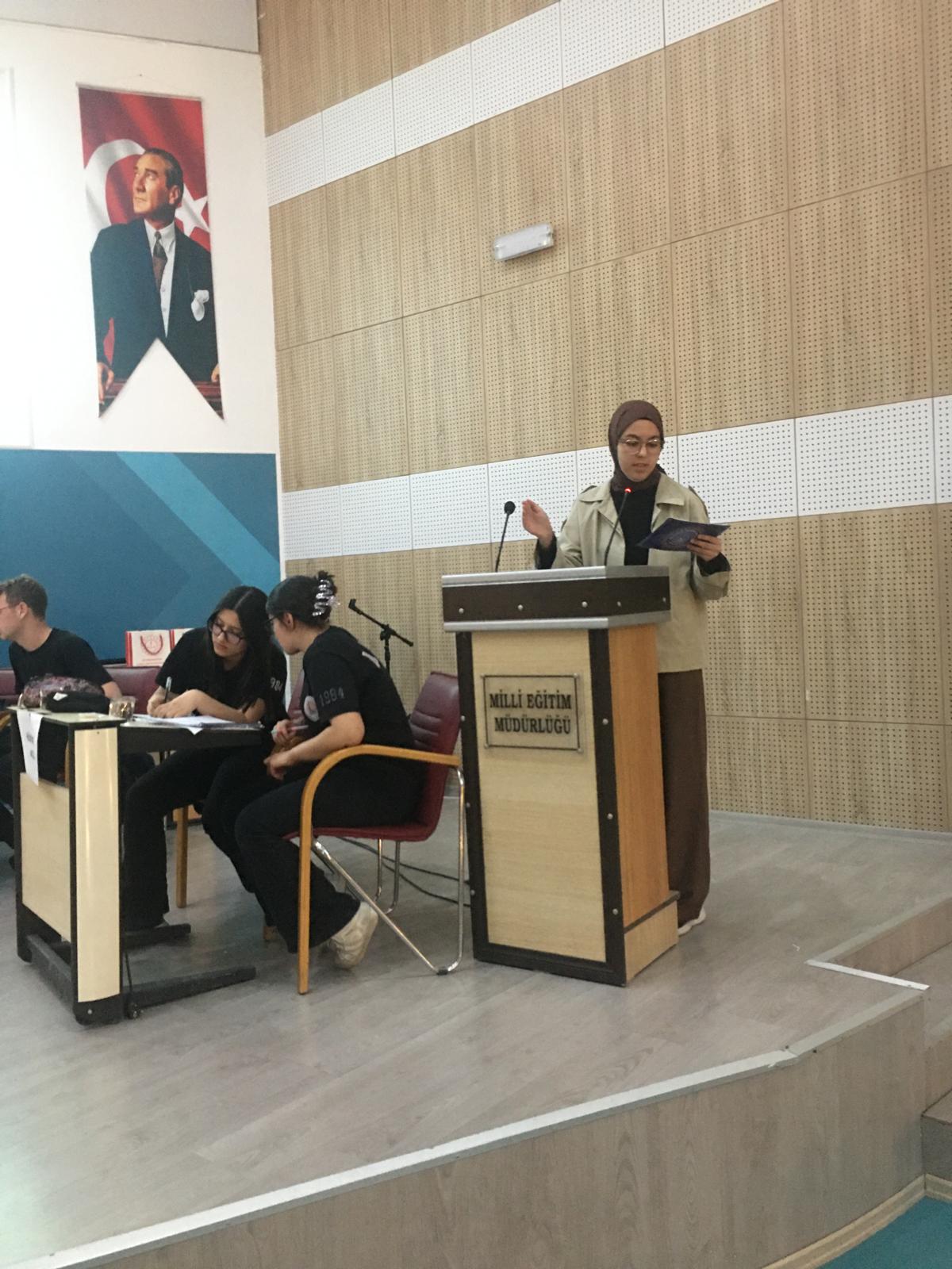 Li̇seler Arasi Münazara Müsabakalari Fi̇nali̇ Gerçekleşti̇5