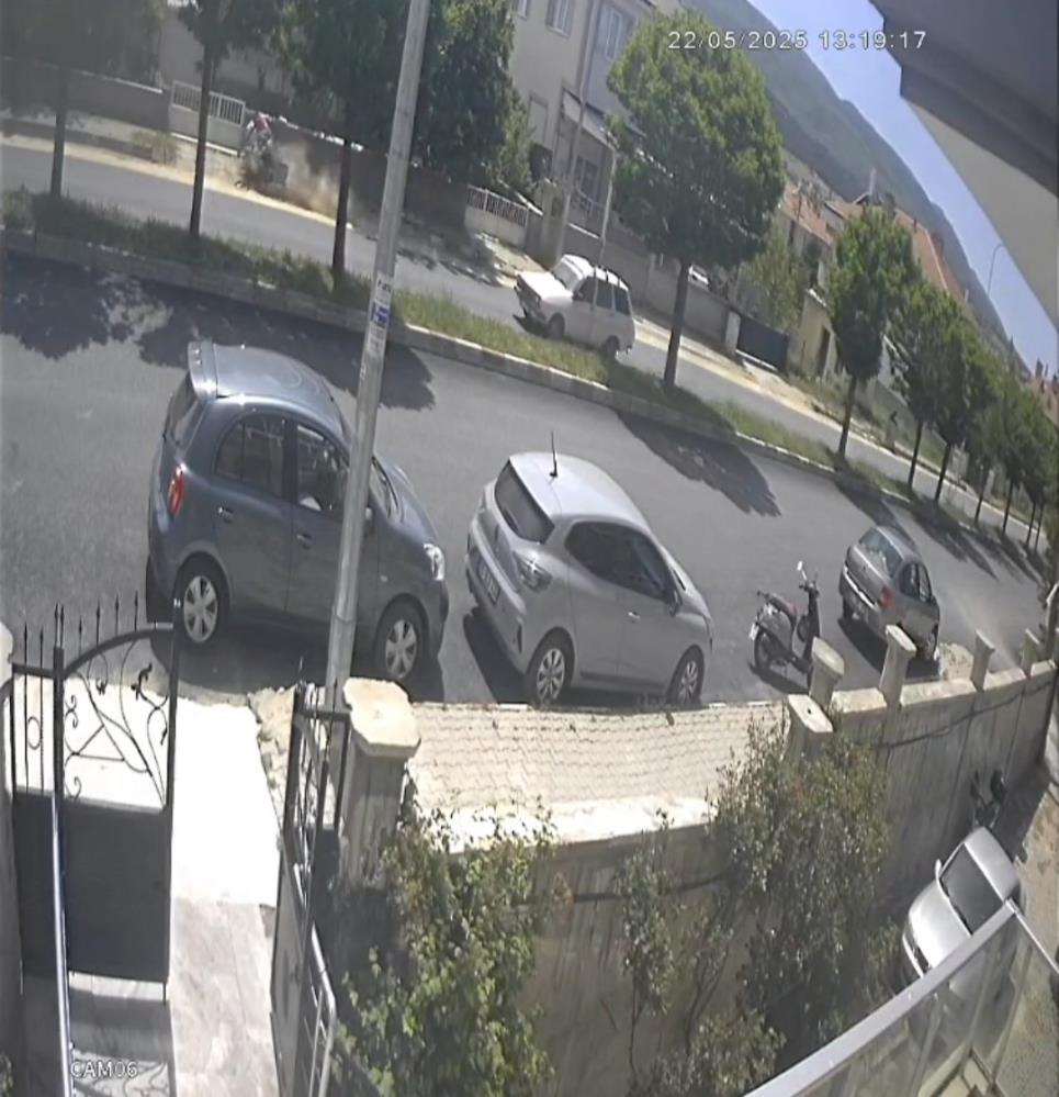 Motosi̇klet Kazasi Kamerada