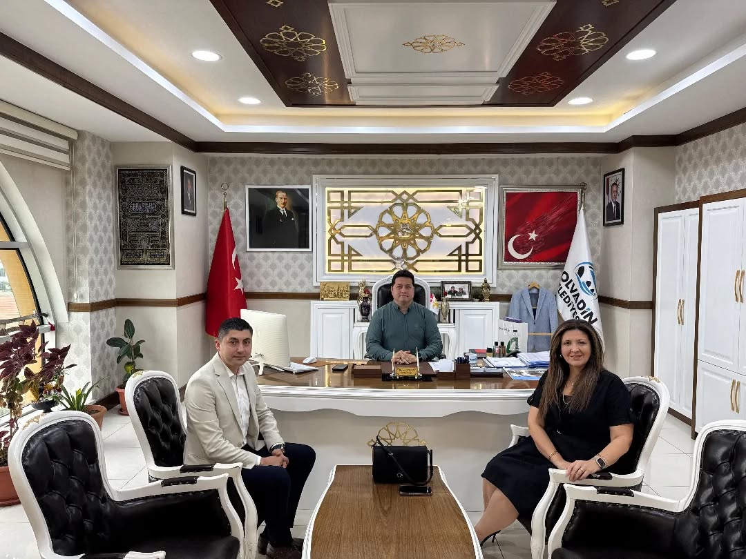 Şekerbank Yetki̇li̇leri̇, Başkan Aynaci’yi Zi̇yaret Etti̇