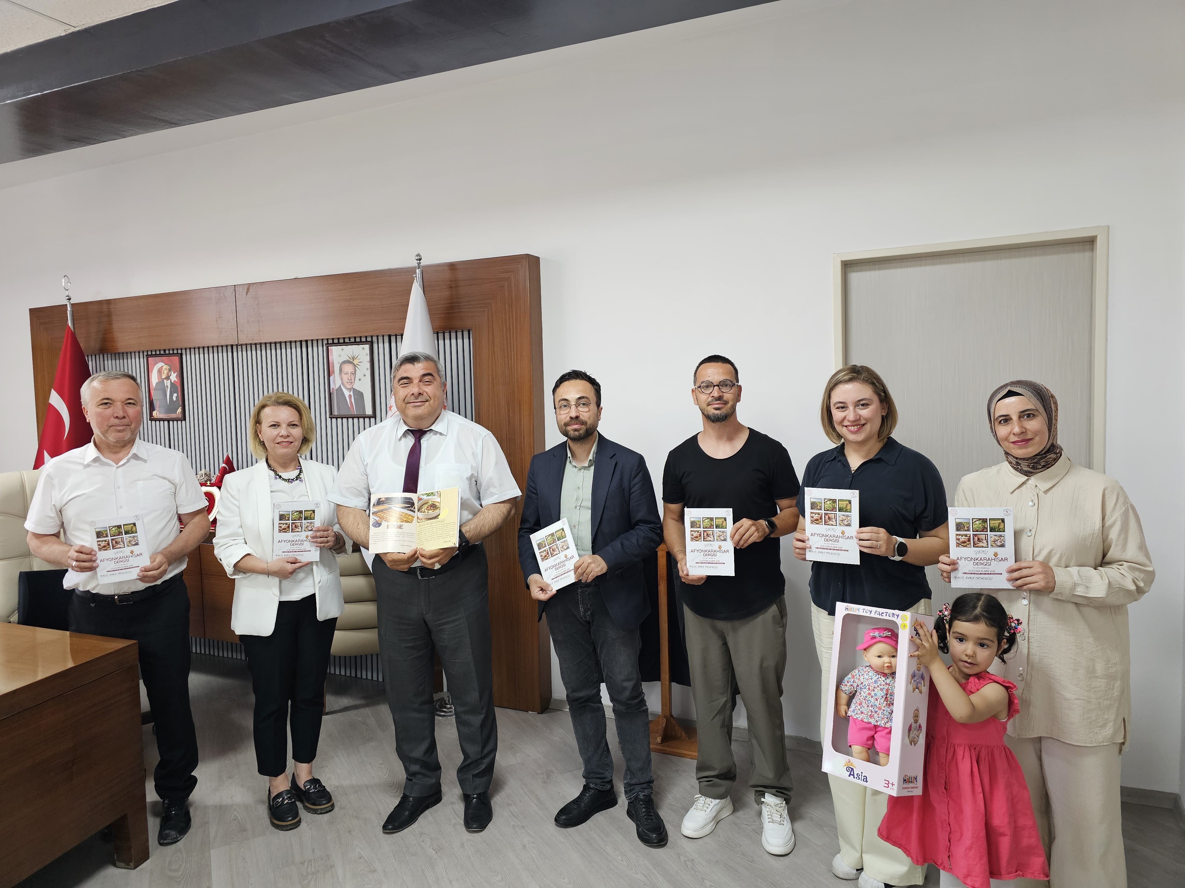 Afyon Temali Dergi̇, İl Mi̇lli̇ Eği̇ti̇m Müdürüyle Buluştu