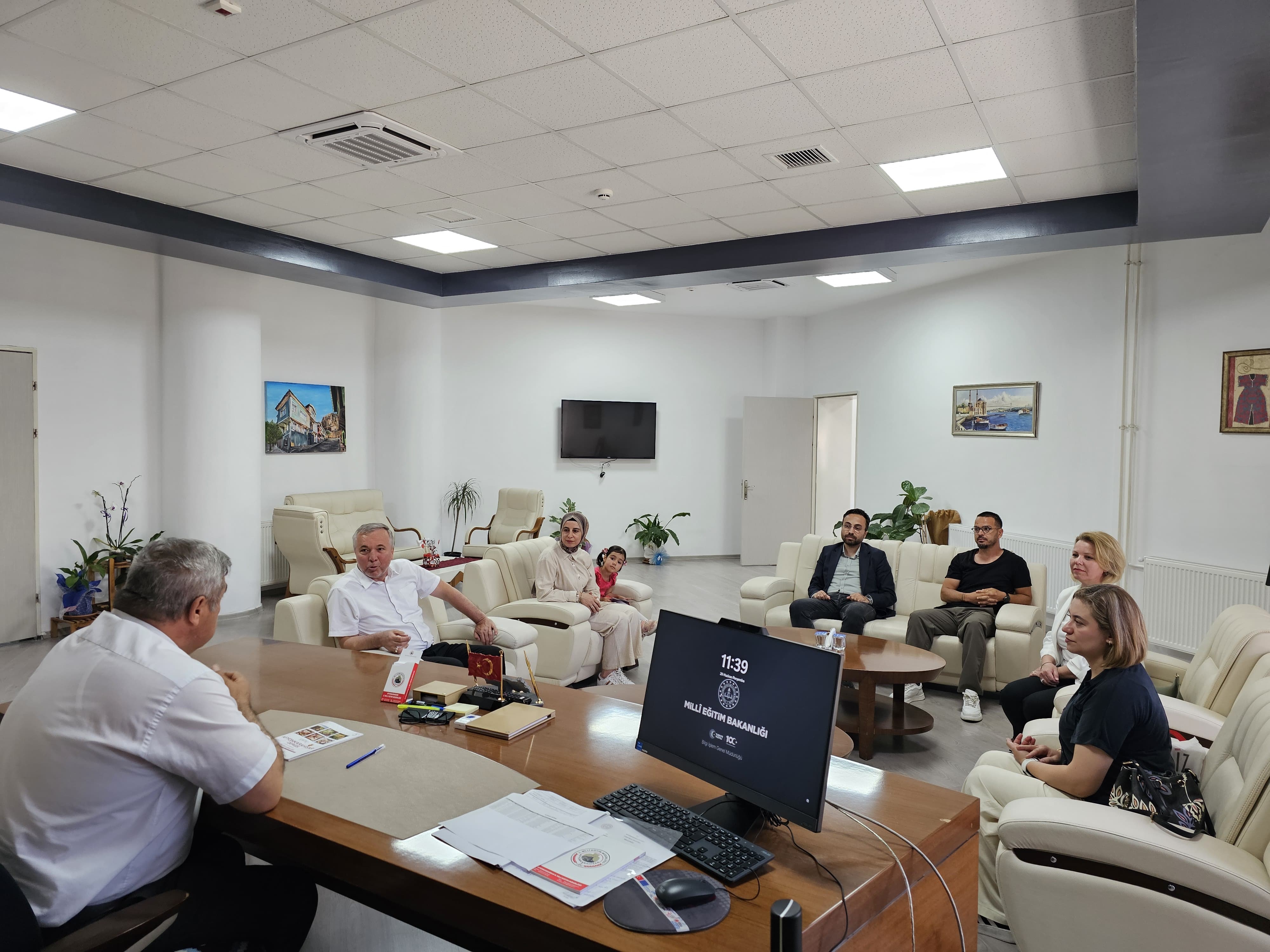 Afyon Temali Dergi̇, İl Mi̇lli̇ Eği̇ti̇m Müdürüyle Buluştu2