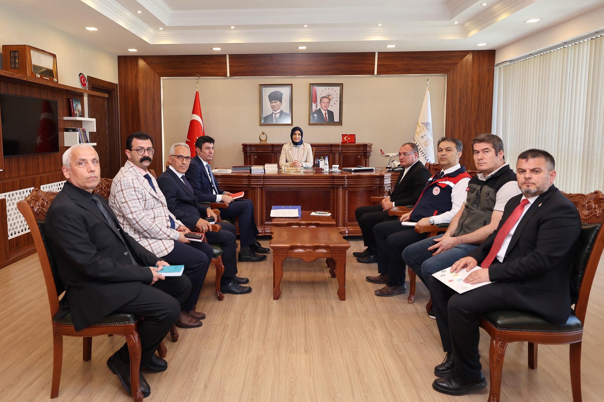 Afyon’da Kamu Çalişmalari Değerlendi̇ri̇ldi̇