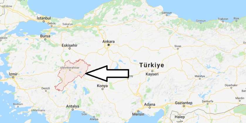 Afyonkarahisar Nerede Hangi Bölgede Ve Nüfusu 839X420