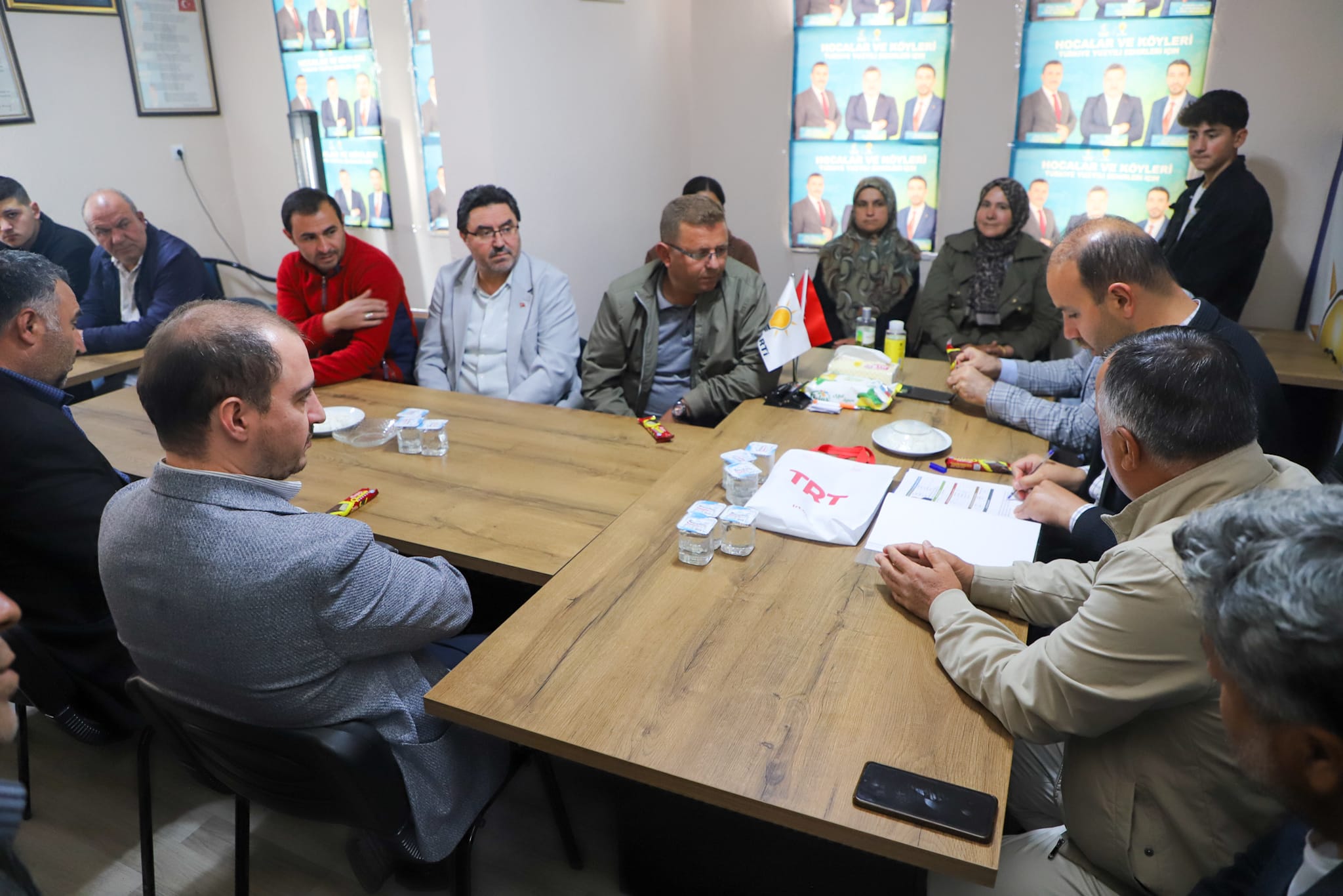 Ak Parti̇ Hocalar İlçe Teşki̇latina Zi̇yaret Bi̇rli̇k Ve Beraberli̇k Vurgusu1