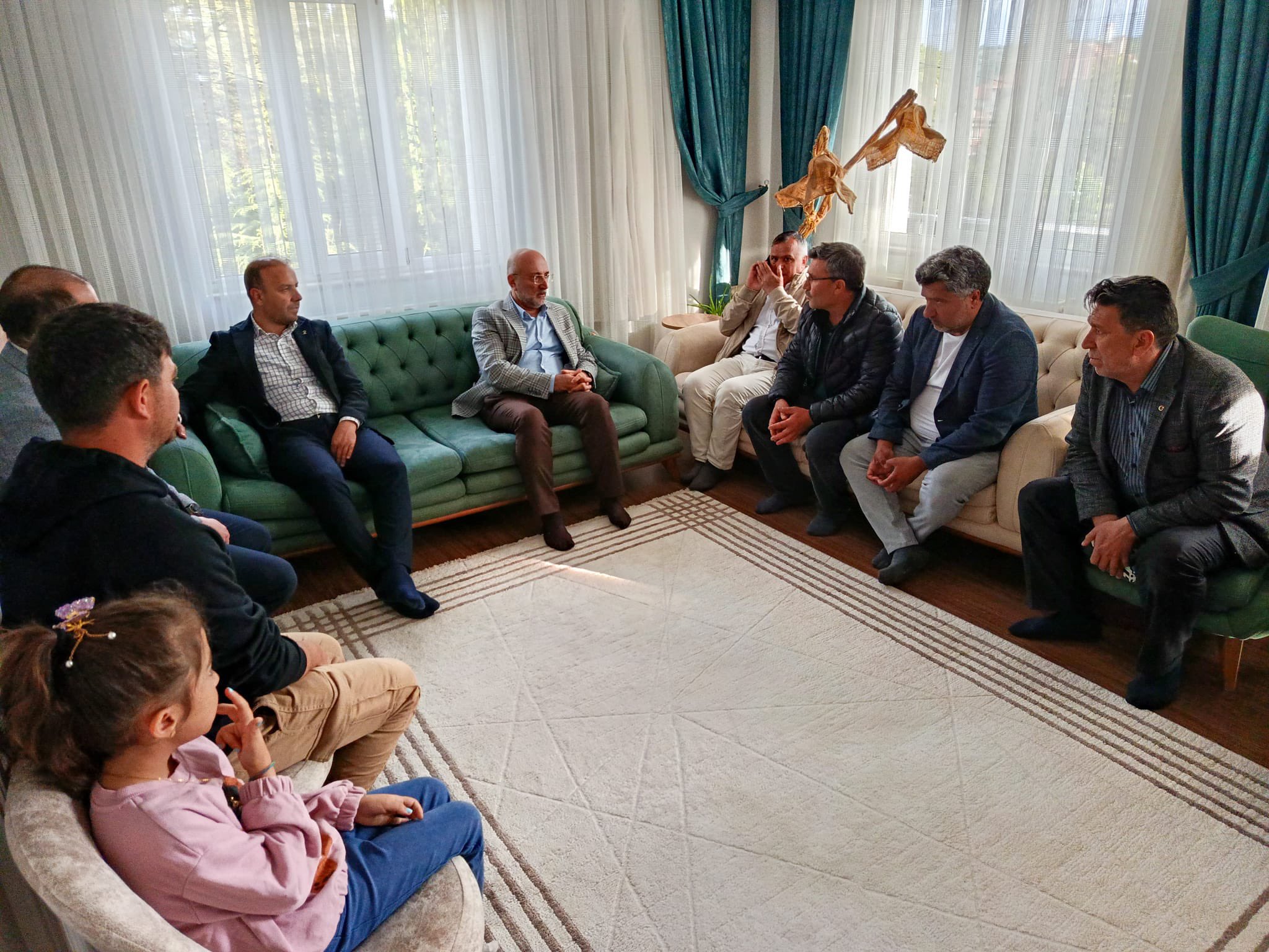 Ak Parti̇ Hocalar İlçe Teşki̇latina Zi̇yaret Bi̇rli̇k Ve Beraberli̇k Vurgusu3