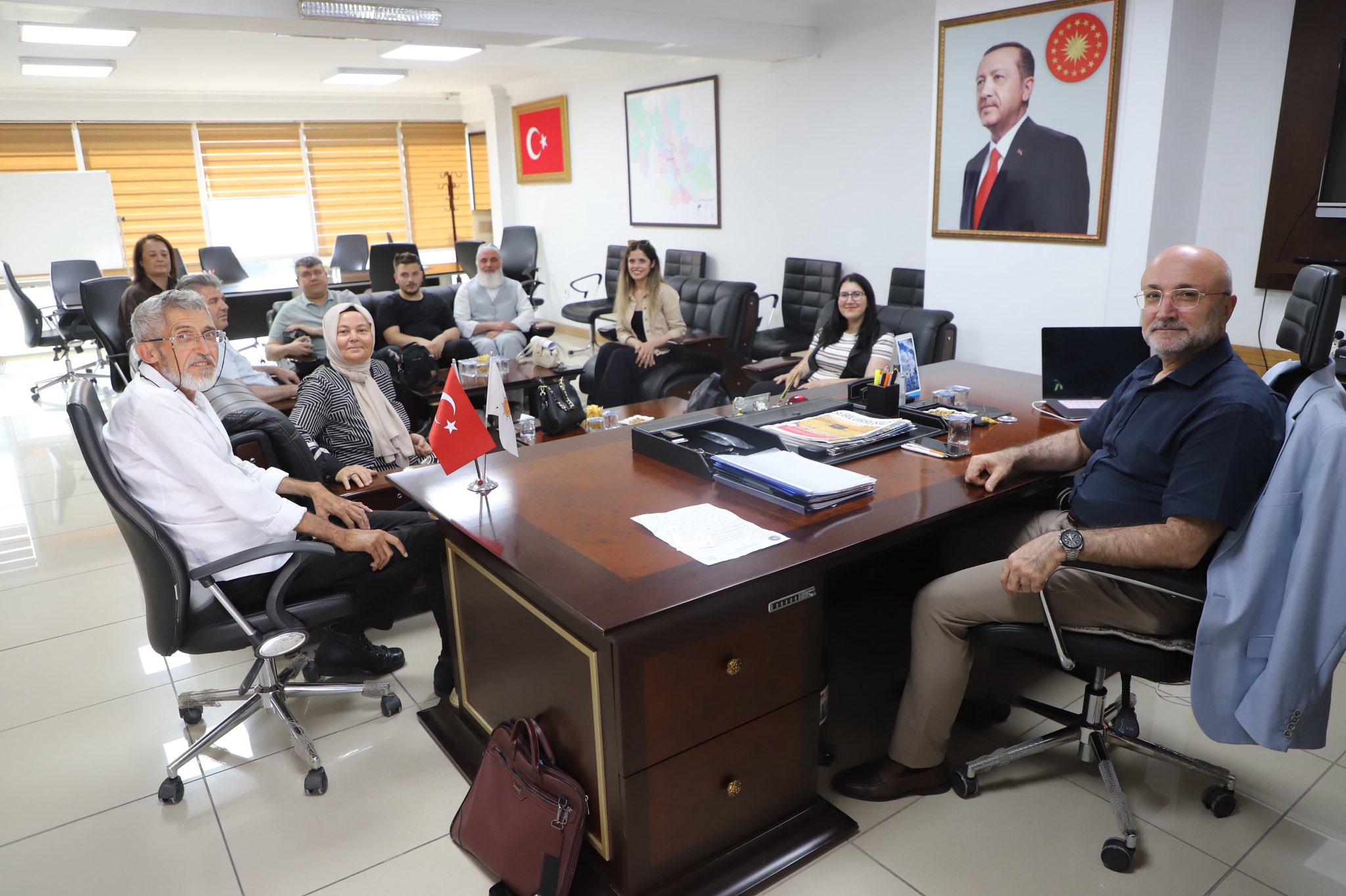 Başkan Şahi̇n, Engelli̇ Temsi̇lci̇lerle Ne Görüştü