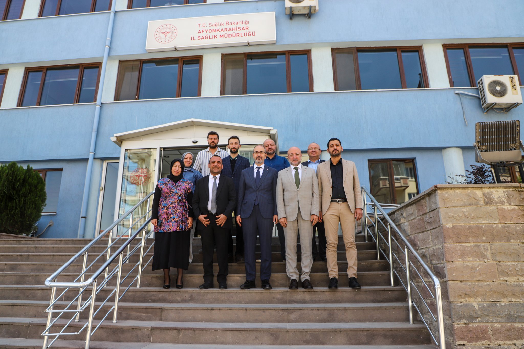 Başkan Şahi̇n Ve Heyeti̇nden Yeni̇ Müdür Öztürk’e Hayirli Olsun Zi̇yareti̇