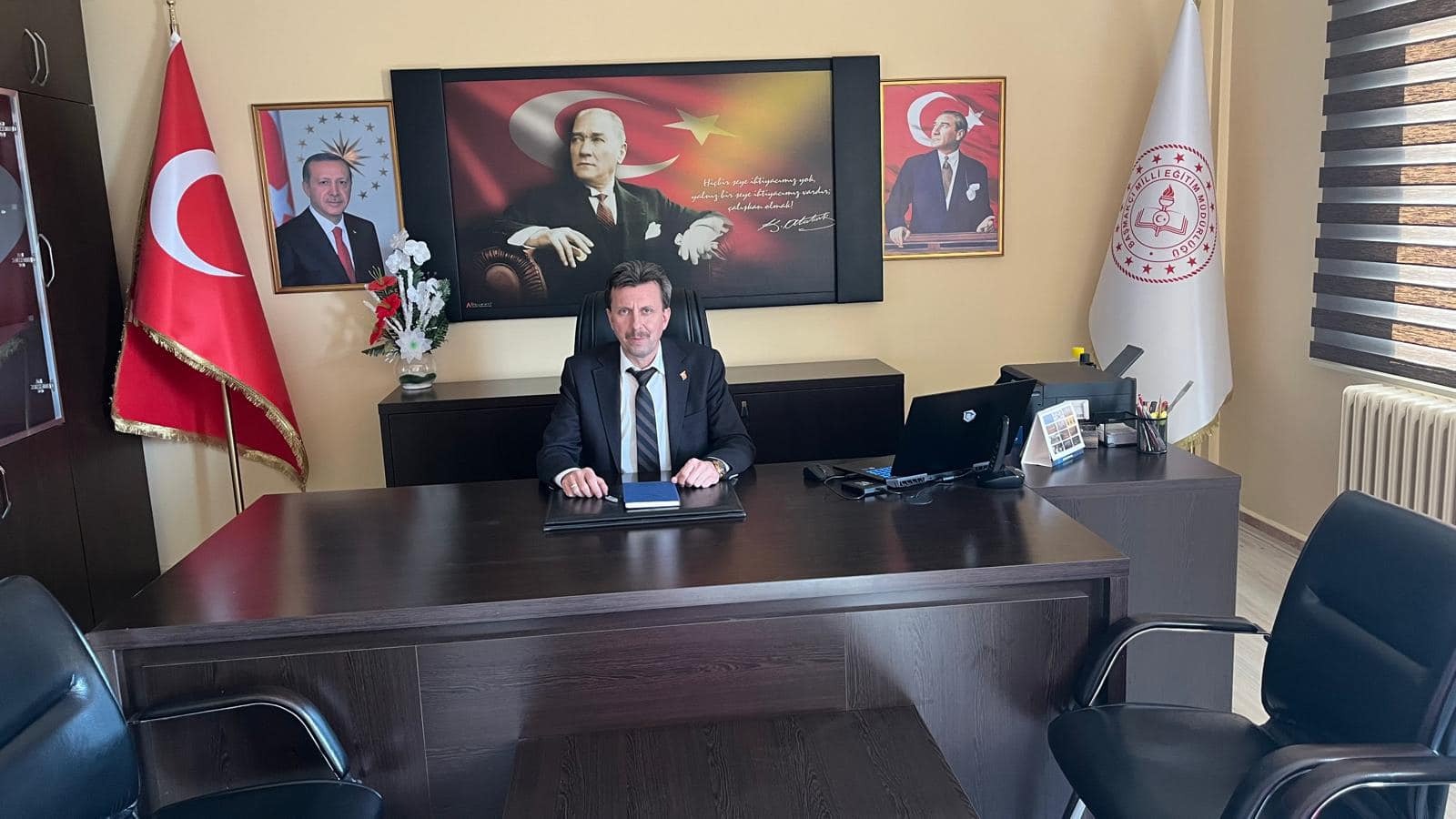 Başmakçi İlçe Mi̇llî Eği̇ti̇m Müdürü Fi̇li̇z'den Karne Mesaji
