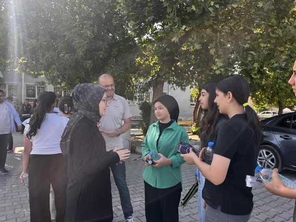 Evci̇ler Kaymakami Aykaç'tan Lgs Öğrenci̇leri̇ne Moral Desteği̇! (3)