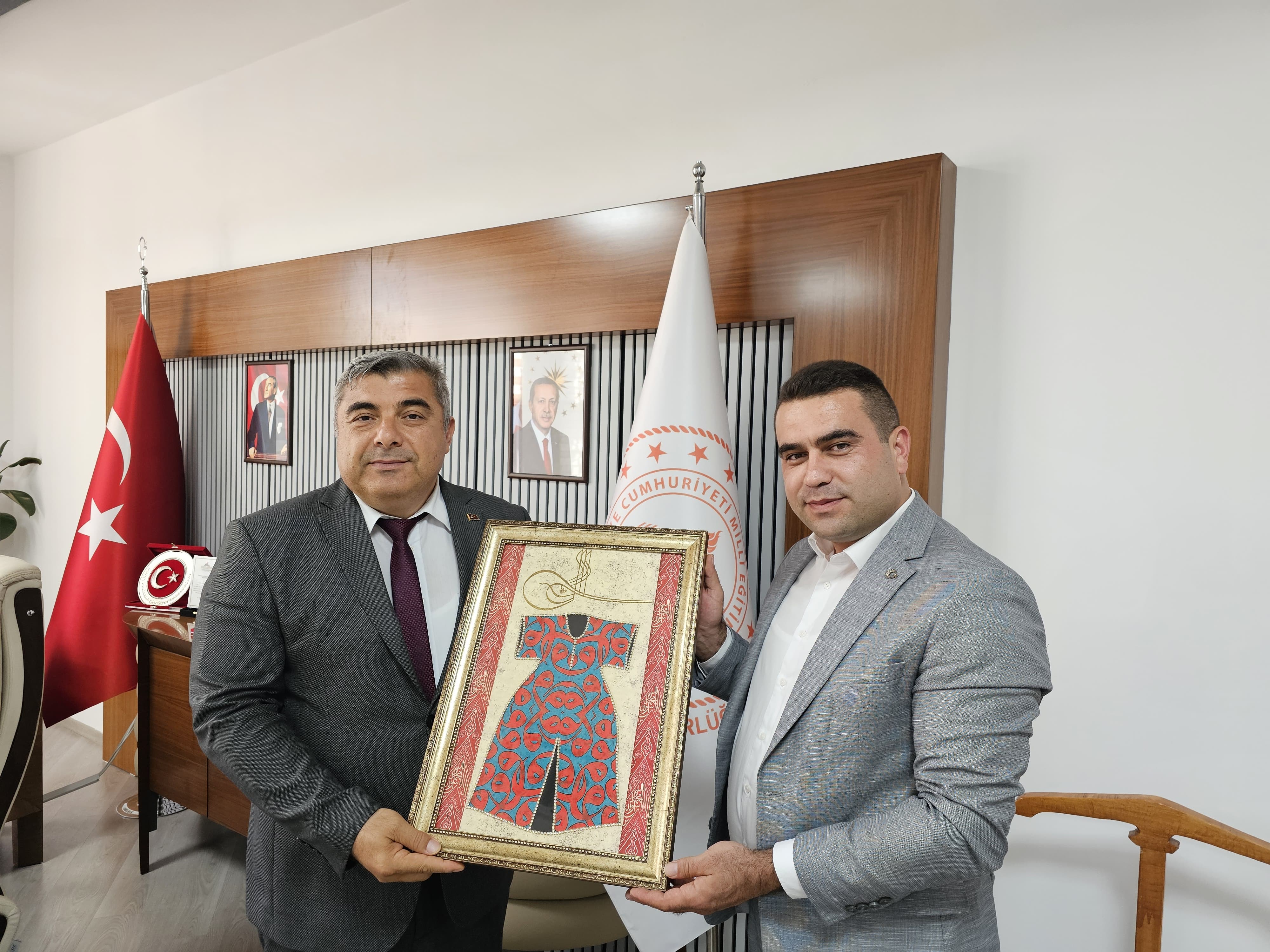 Genel Başkan Dağaşan’dan Müdür Sünnetci̇’ye Nezaket Zi̇yareti̇