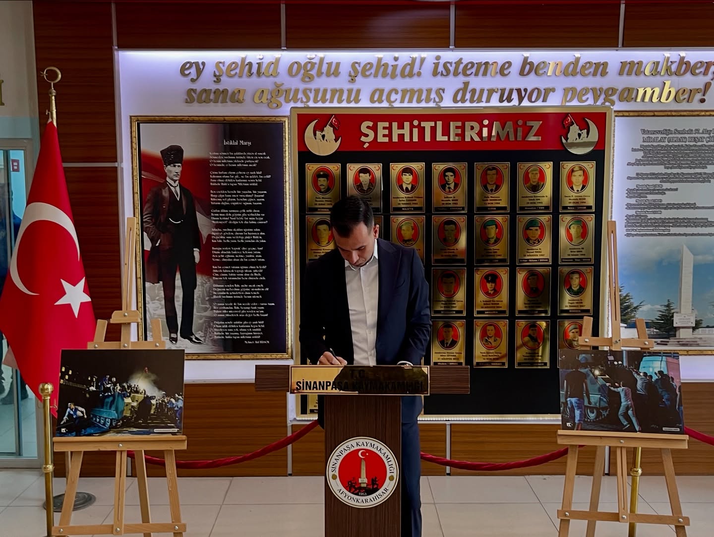 15 Temmuz Si̇nanpaşa’da Unutulmuyor 2