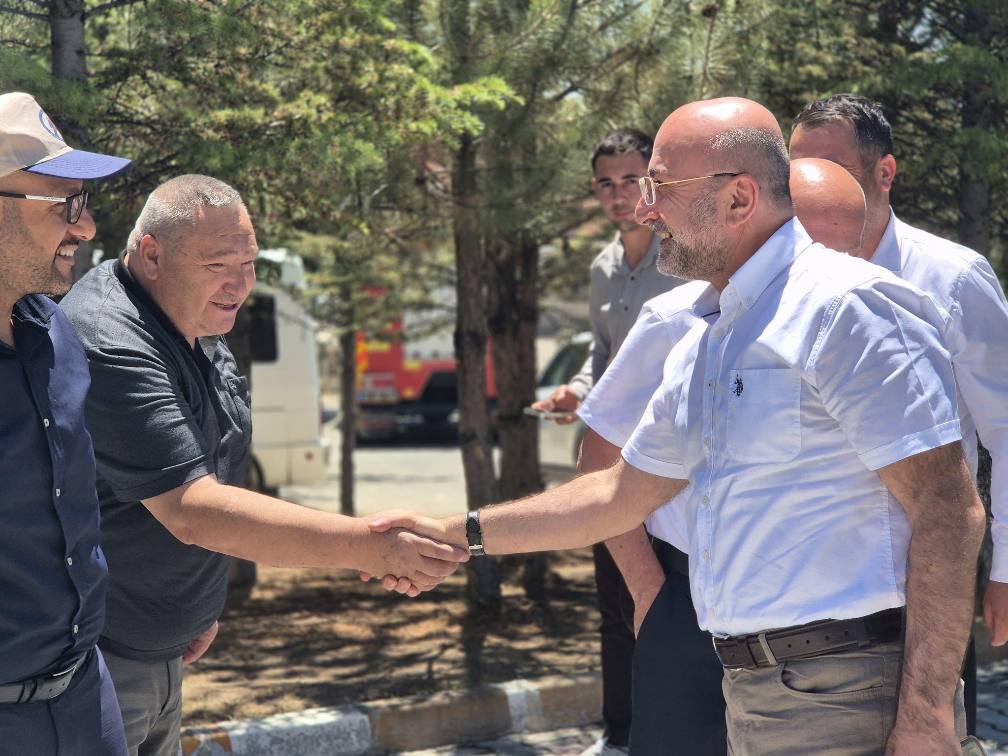 Başkan Şahin İhsaniye’de Yatırımları Yerinde İnceledi (2)