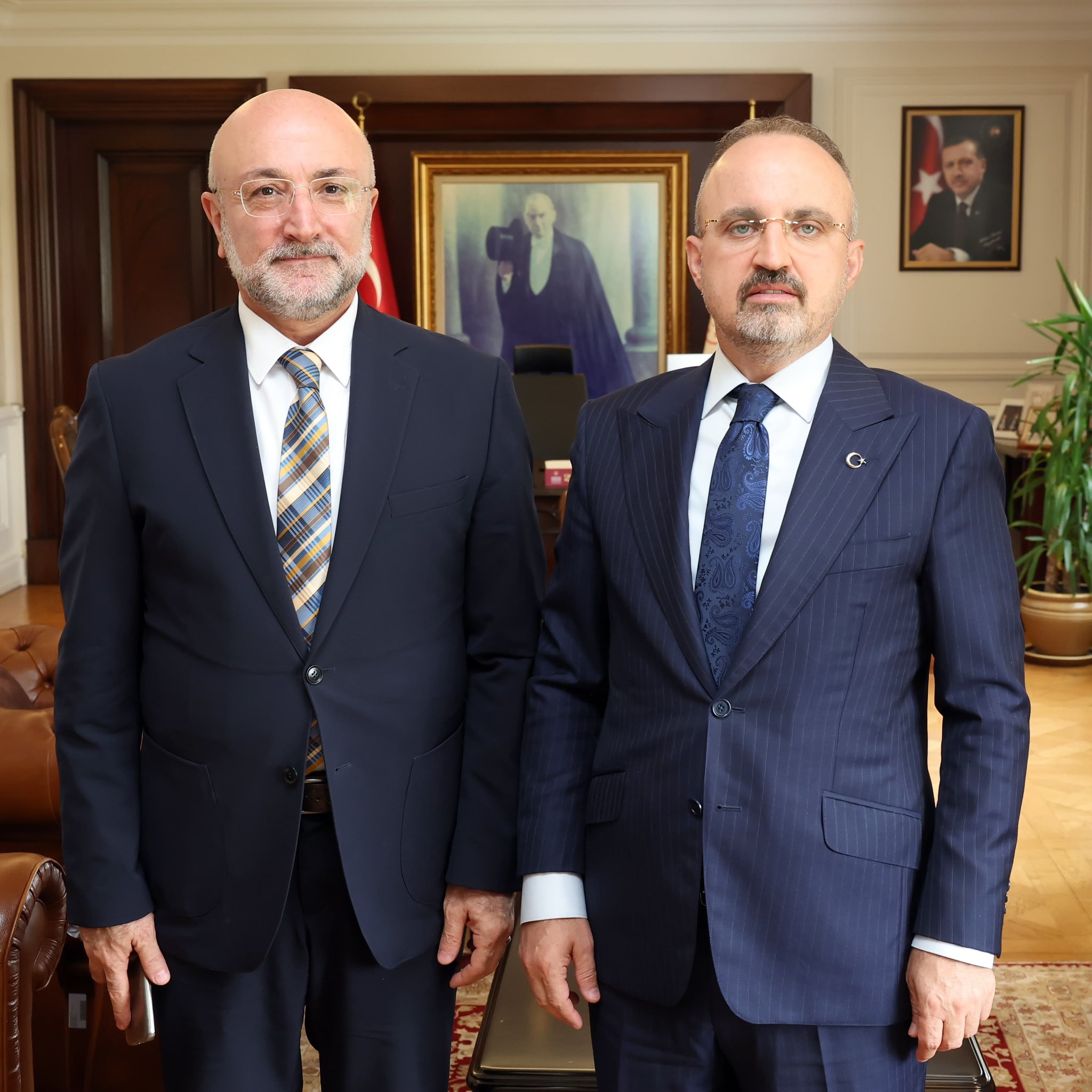 Başkan Şahin'den Bakan Yardımcısı Turan’a Ziyaret