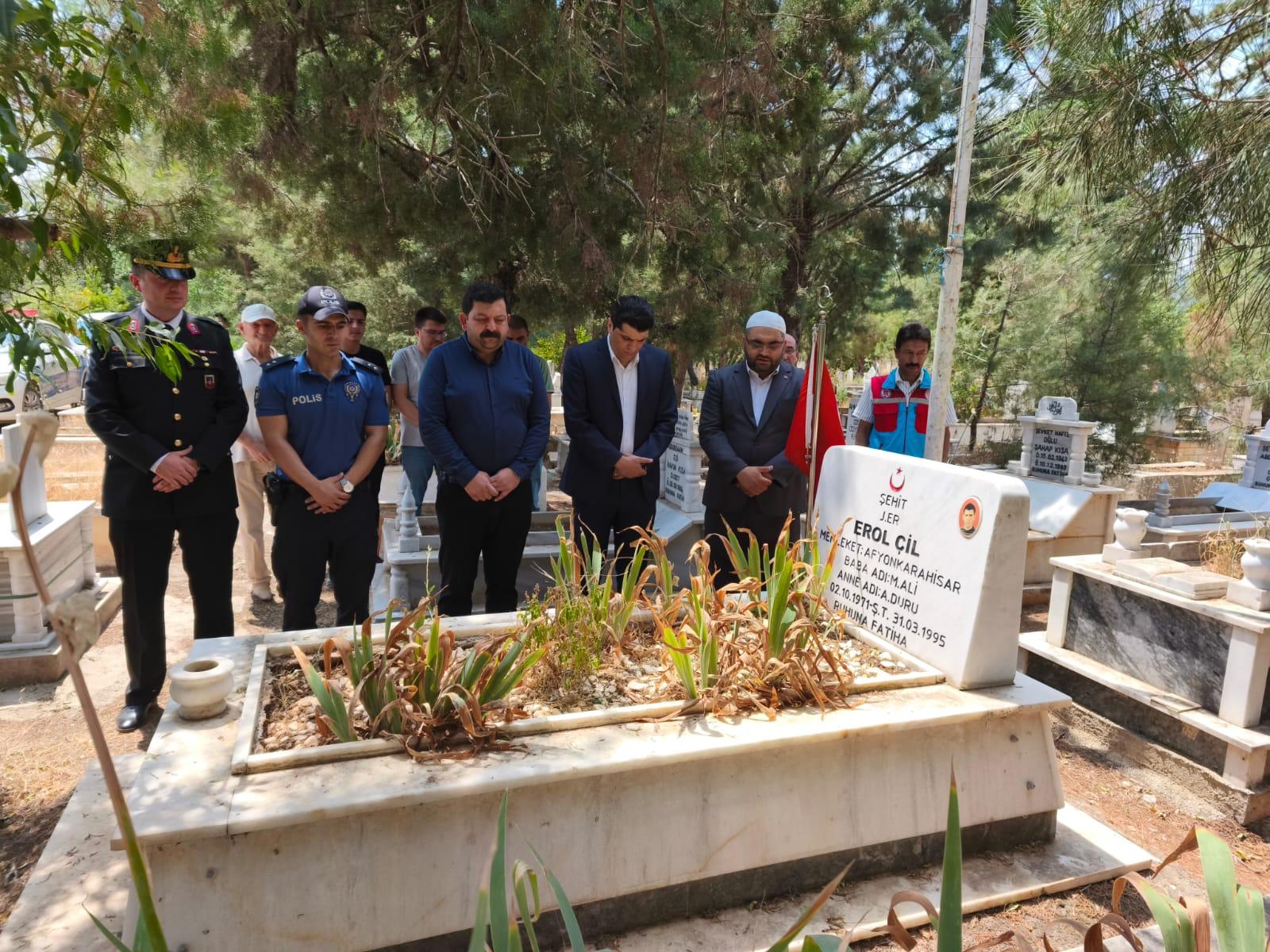 Başmakçi’da 15 Temmuz Şehi̇tleri̇ Mevli̇d Ve Törenle Anildi (3)