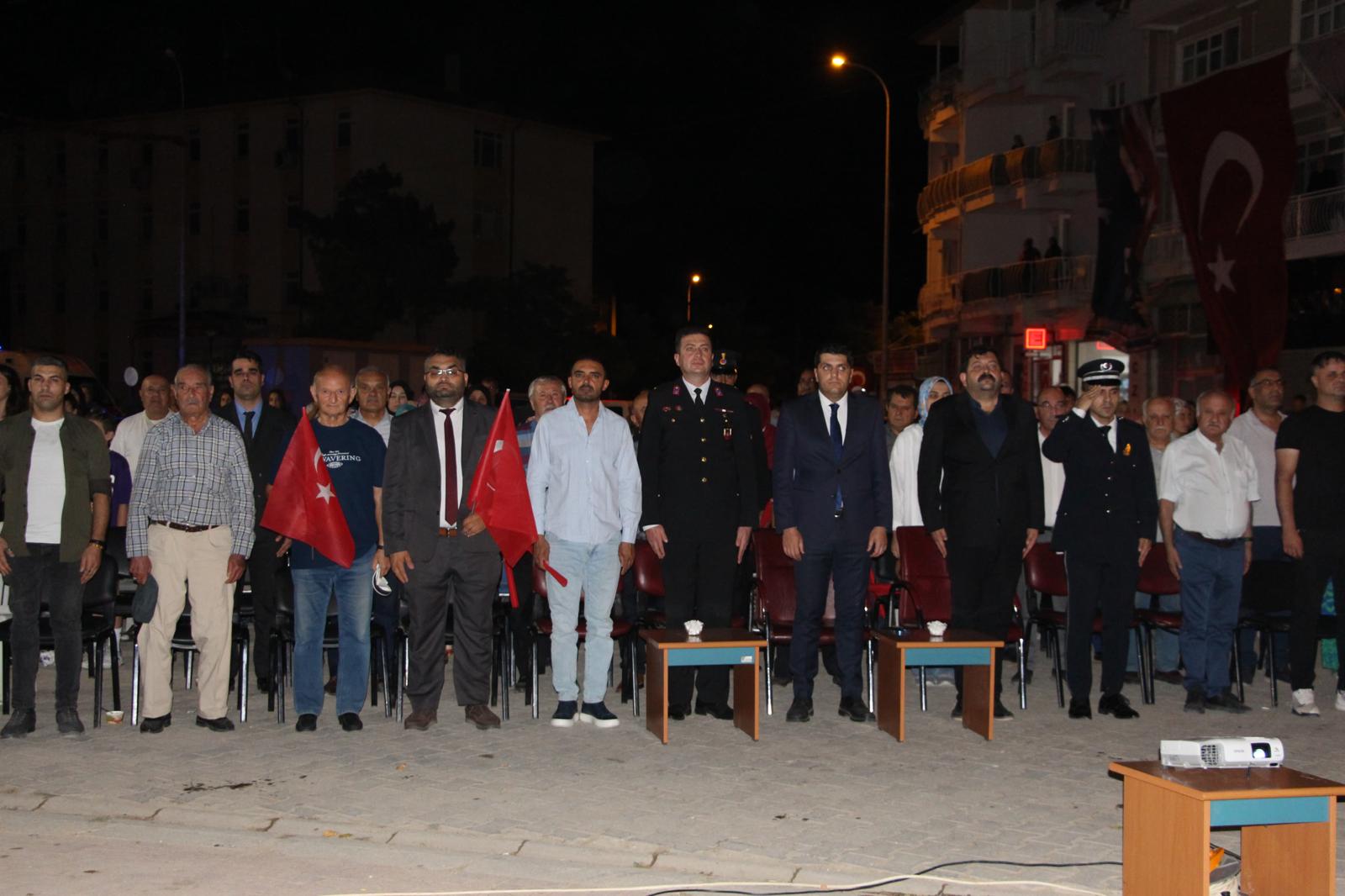 Başmakçi’da 15 Temmuz Şehi̇tleri̇ Mevli̇d Ve Törenle Anildi (7)