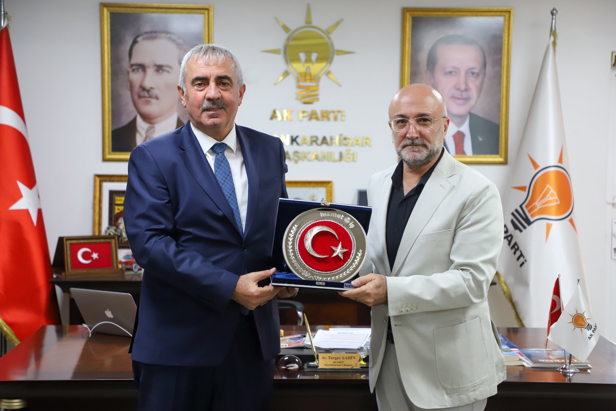 Emek Ve Sendi̇ka Temsi̇lci̇leri̇ Ak Parti̇ İl Başkanliğinda Buluştu (2)