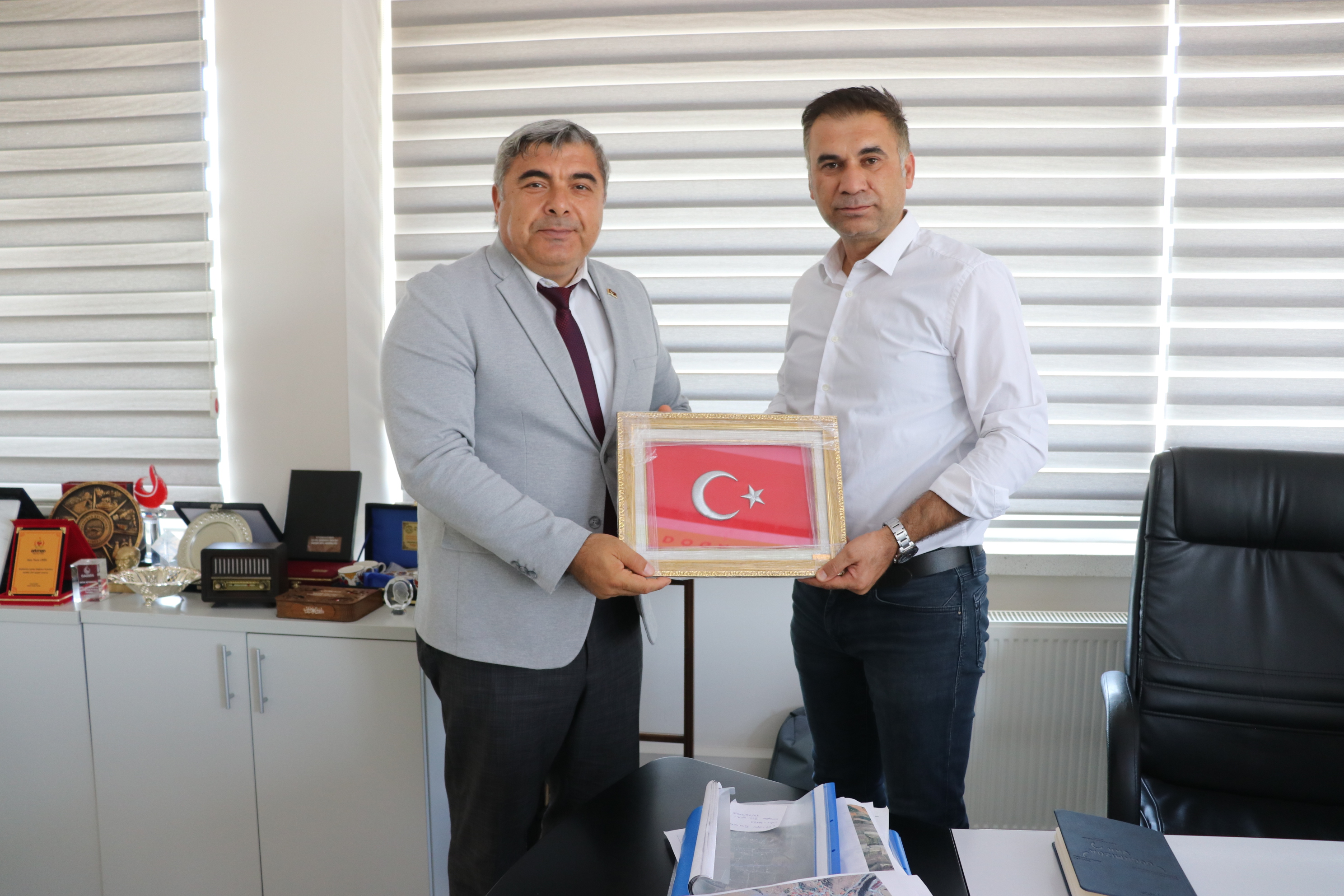 İl Müdürü Aksa’yi Zi̇yaret Etti̇ .,.,