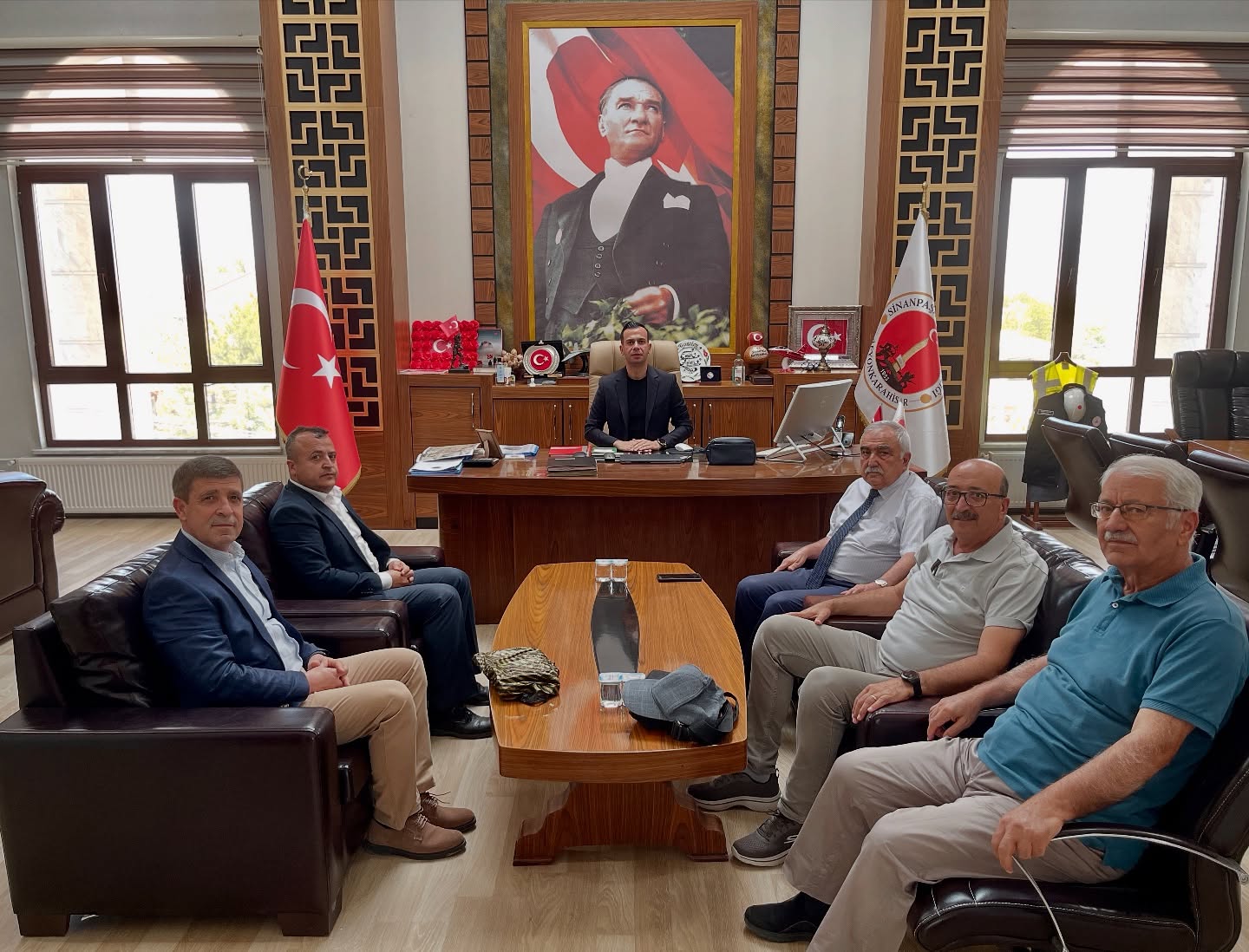 Kaymakam Önemli Misafirleri Ağırladı 2