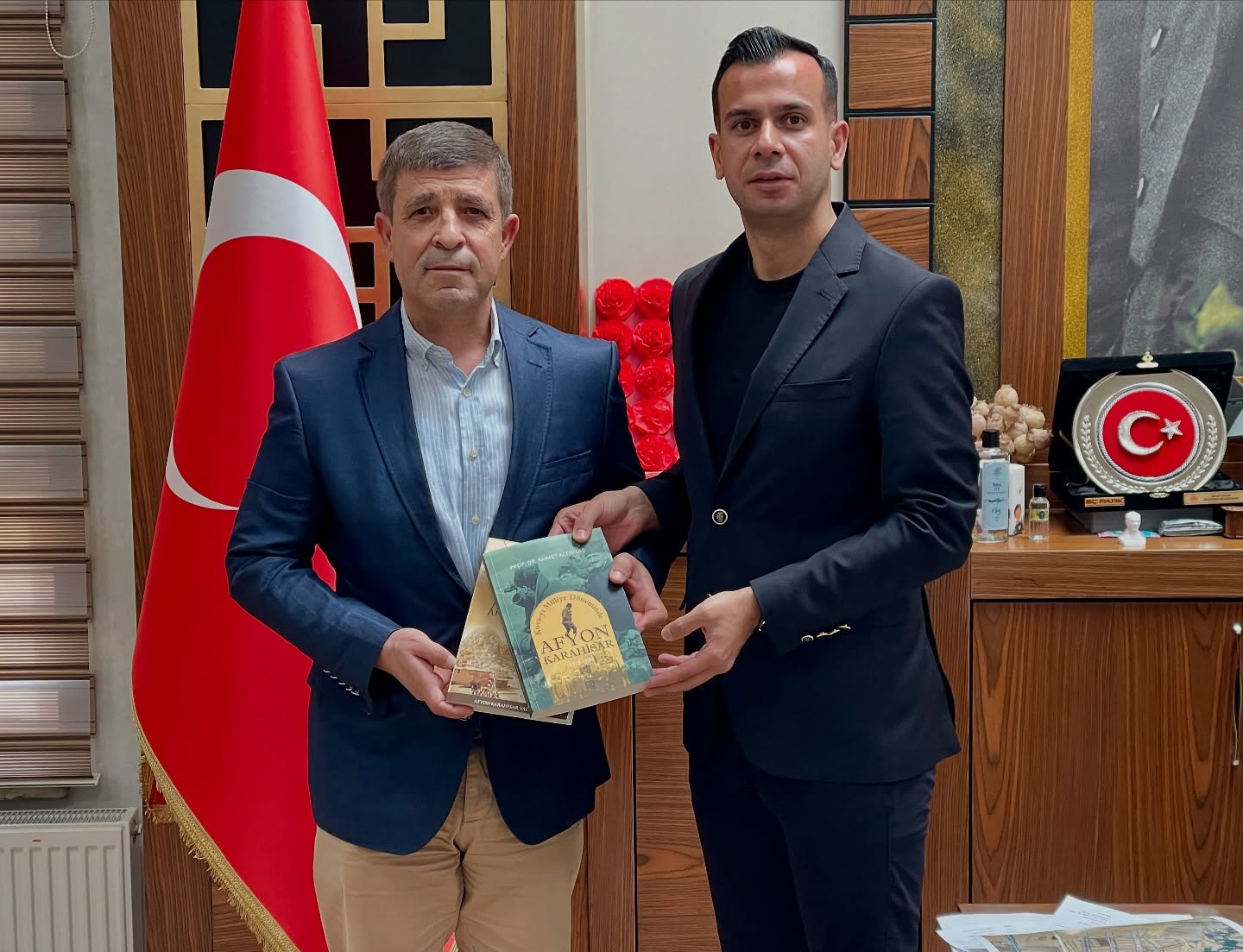 Kaymakam Önemli Misafirleri Ağırladı .,