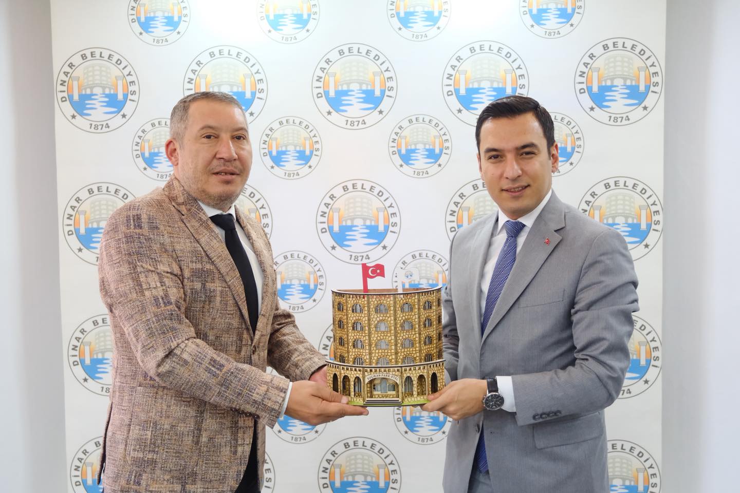 Kaymakam Uğuz'dan Başkan Topçu’ya İade İ Zi̇yaret (3)
