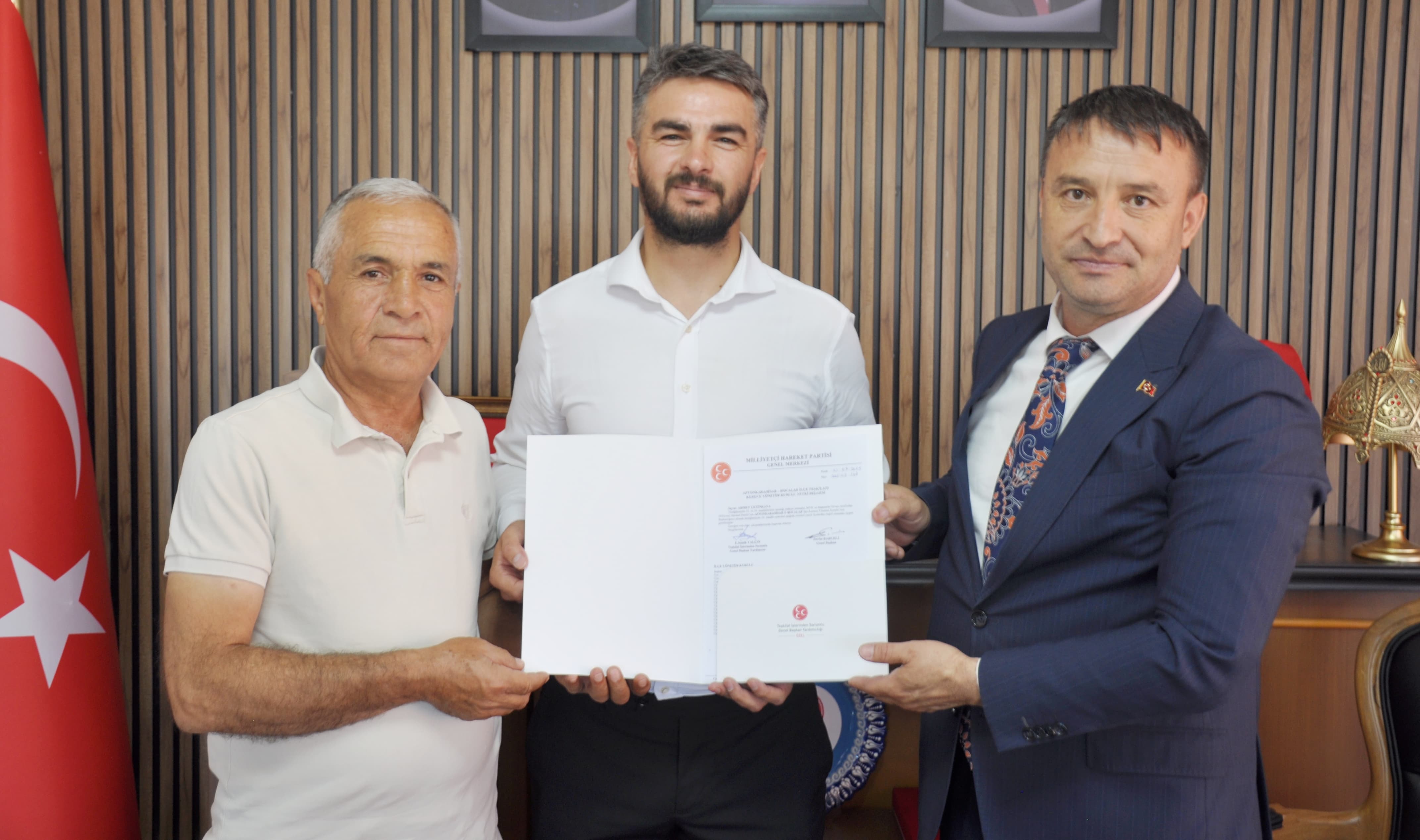 Mhp Afyon Teşki̇latinda Üç İlçede Bayrak Deği̇şi̇mi̇ (4)
