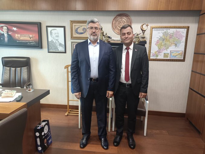 Müdür Firin, Mi̇lletveki̇li̇ Özkaya’yi Zi̇yaret Etti̇