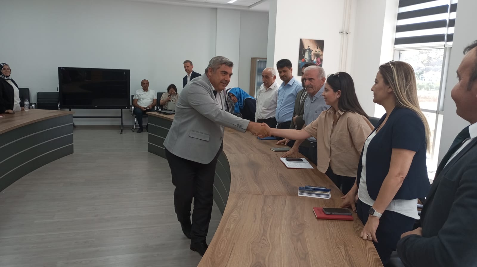 Müdür Sünnetci̇, Özel Kurum Yöneti̇ci̇leri̇yle Bi̇r Araya Geldi̇ (3)