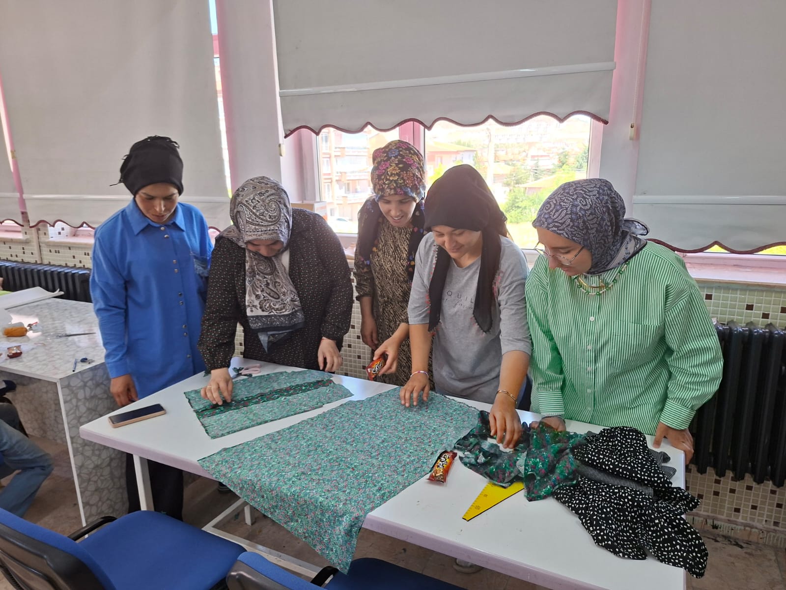 Müdür Sünnetci̇ Yaz Kurslarini Zi̇yaret Etti̇ (4)