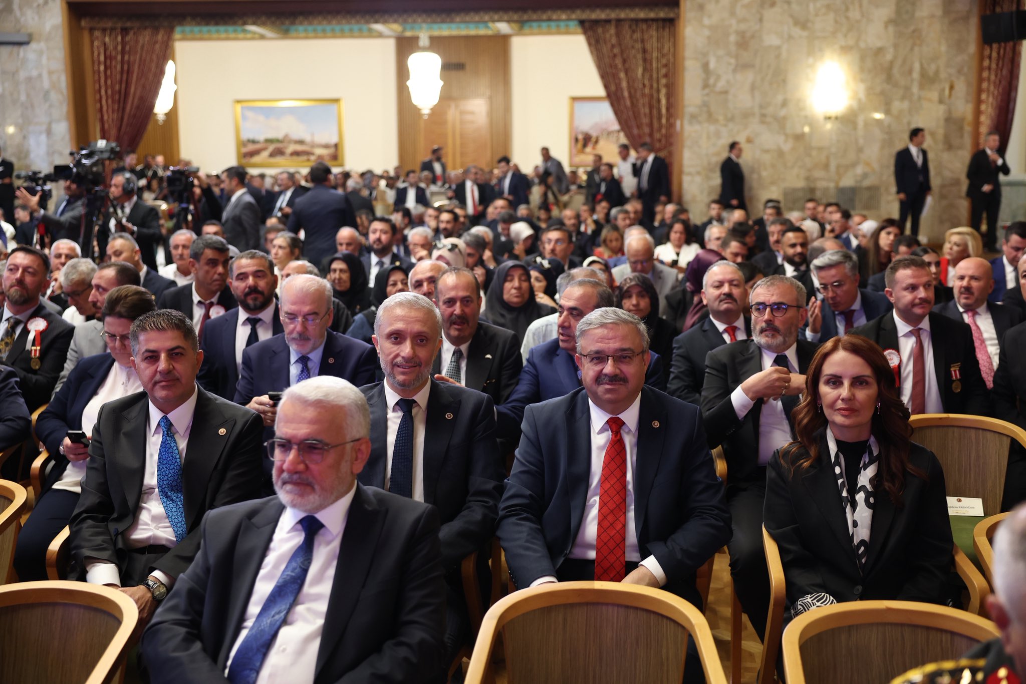 Yurdunuseven, Erdoğan’in Katildiği Tbmm Töreni̇nde Yer Aldi (2)