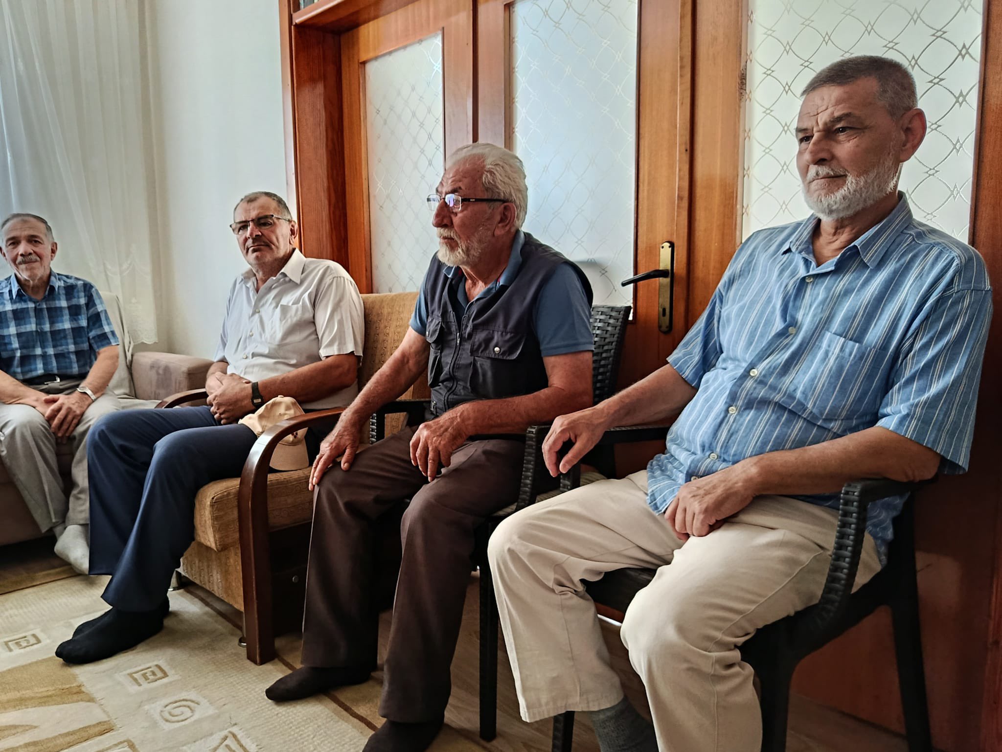 Ak Parti̇ Heyeti̇nden Özdamar Ai̇lesi̇ne Tazi̇ye Zi̇yareti̇ (2)