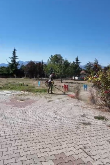 Başkan Aynaci Tali̇mat Verdi̇, Okullarda Çalişmalar Başladi (3)