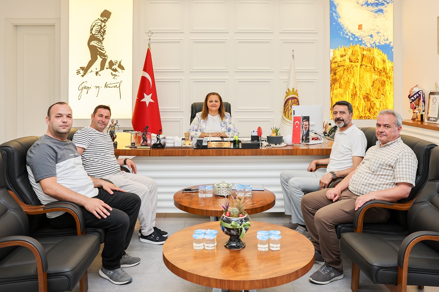 Başkan Köksal Sanayi̇ Esnafiyla Bi̇r Araya Geldi̇ (2)