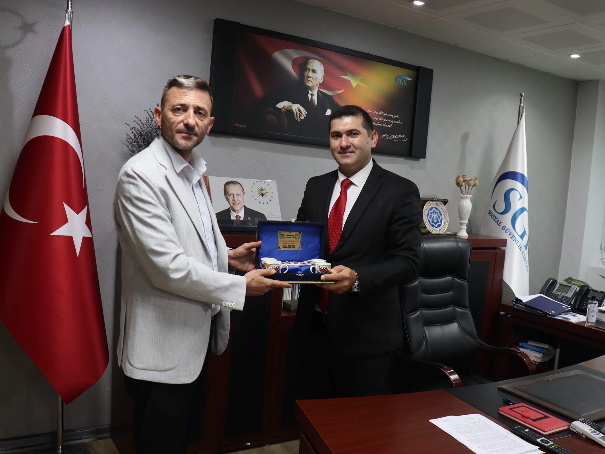 Başkan’dan Hayirli Olsun Zi̇yareti̇.,