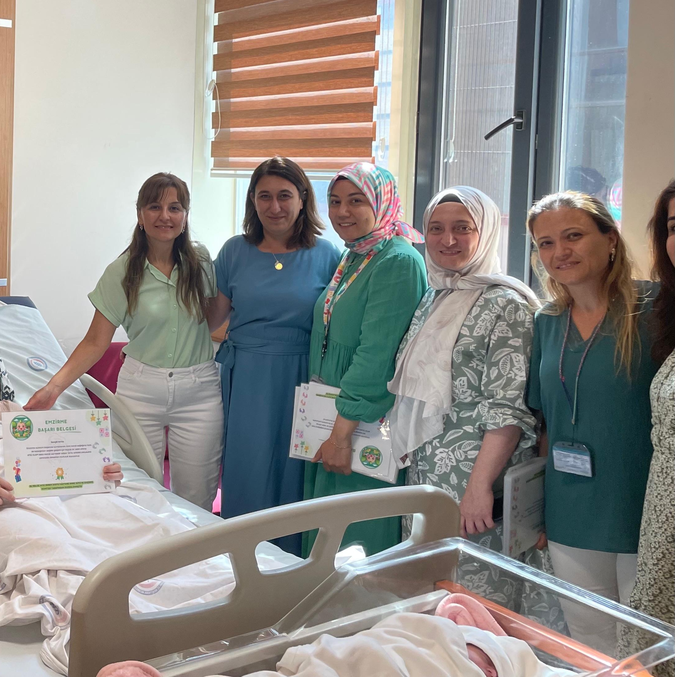 Dünya Emzi̇rme Haftasinda Afsü’den Farkindalik Etki̇nli̇ği̇ (1)