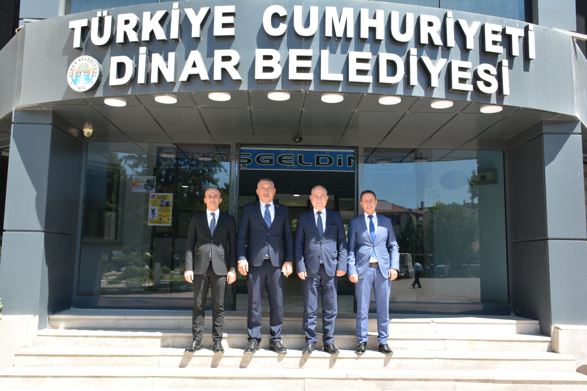 Halkbank Yöneti̇ci̇leri̇nden Başkan Topçu’ya Zi̇yaret (3)