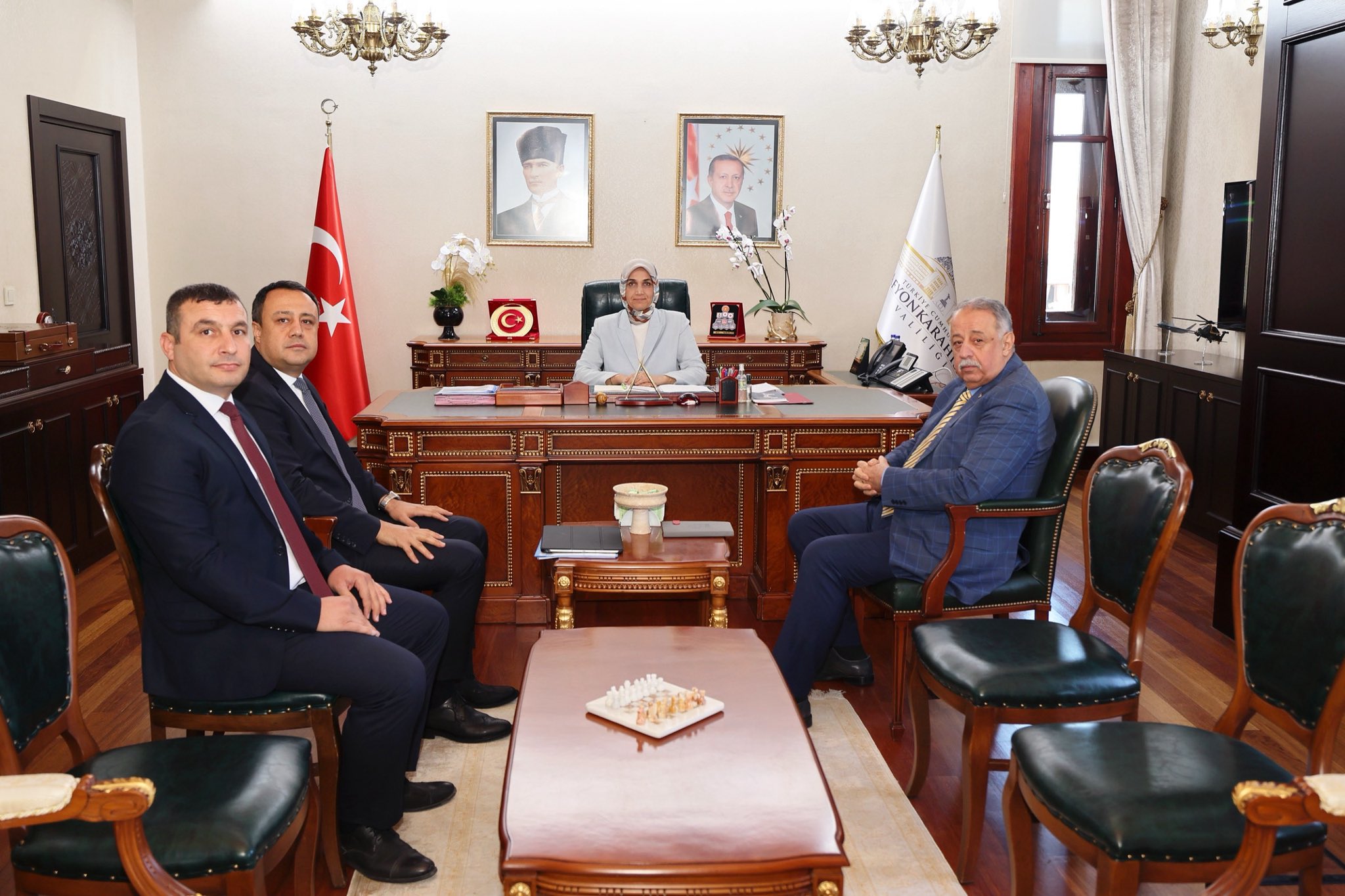 Konya Karayollari Yetki̇li̇leri̇nden Vali̇ Yi̇ği̇tbaşi’na Zi̇yaret