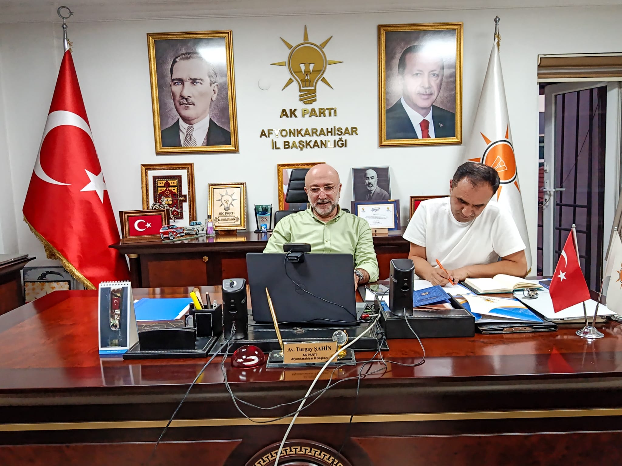 Teşki̇lat Çalişmalari Vi̇deo Konferansta Değerlendi̇ri̇ldi̇ (1)