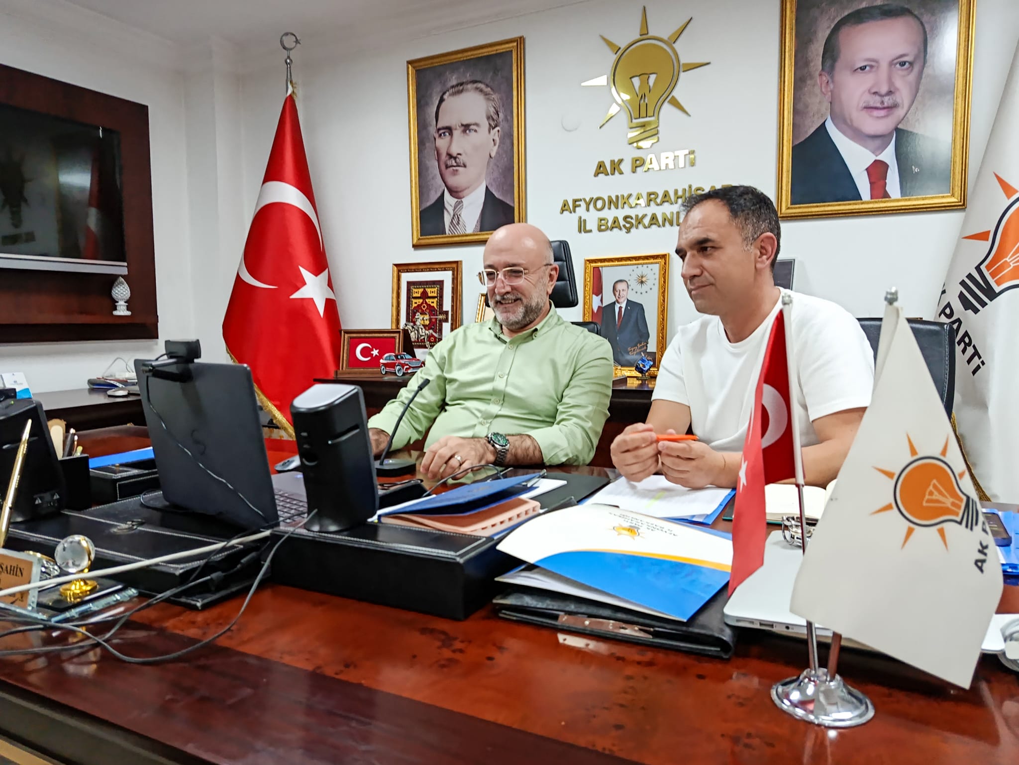 Teşki̇lat Çalişmalari Vi̇deo Konferansta Değerlendi̇ri̇ldi̇ (3)