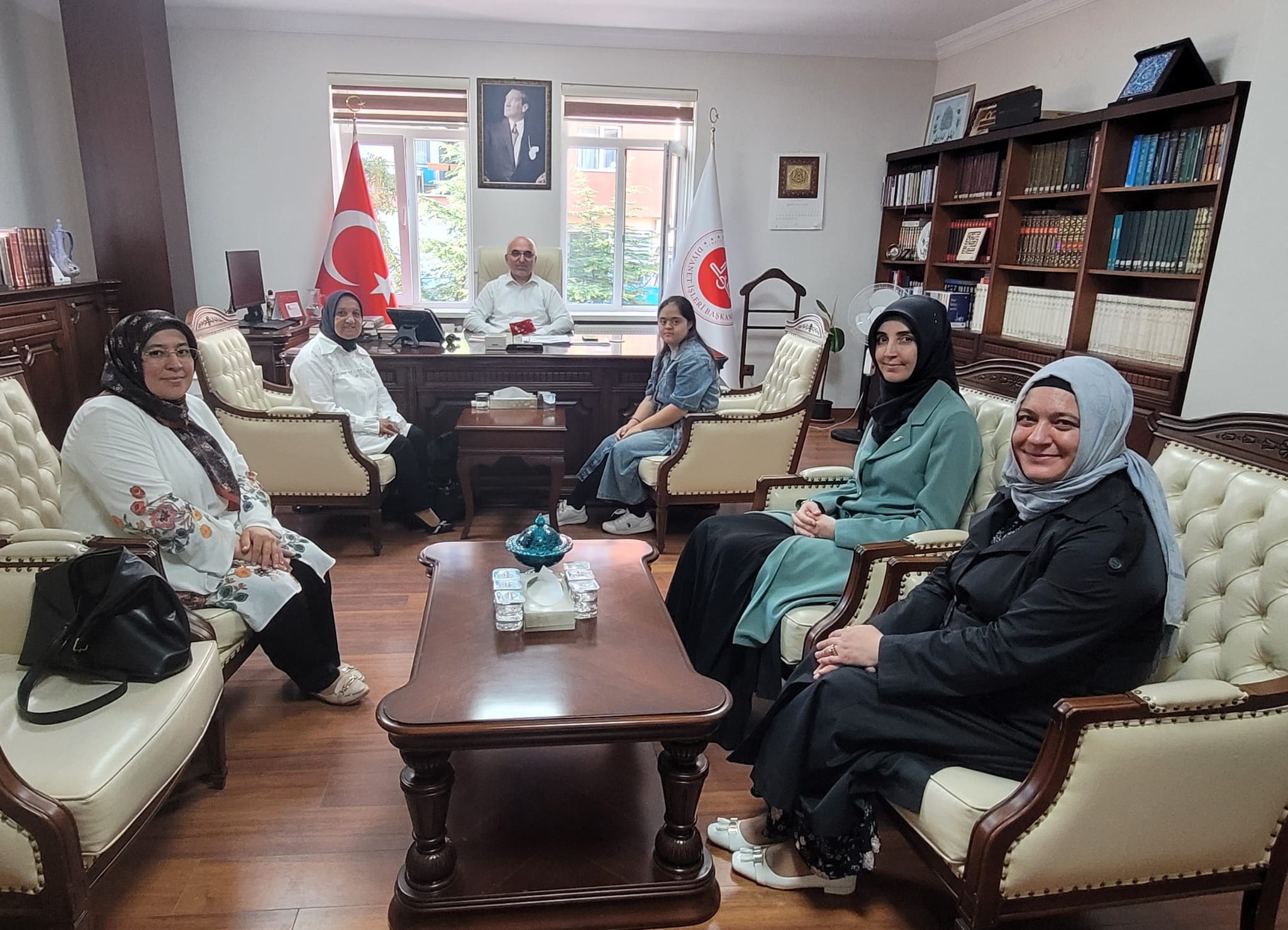 Utef Heyeti̇nden İl Müftüsü İmamoğlu’na Zi̇yaret