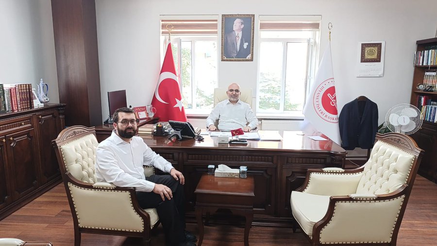 Vai̇z Şahi̇ntepe’den Müftü İmamoğlu’na İlk Zi̇yaret