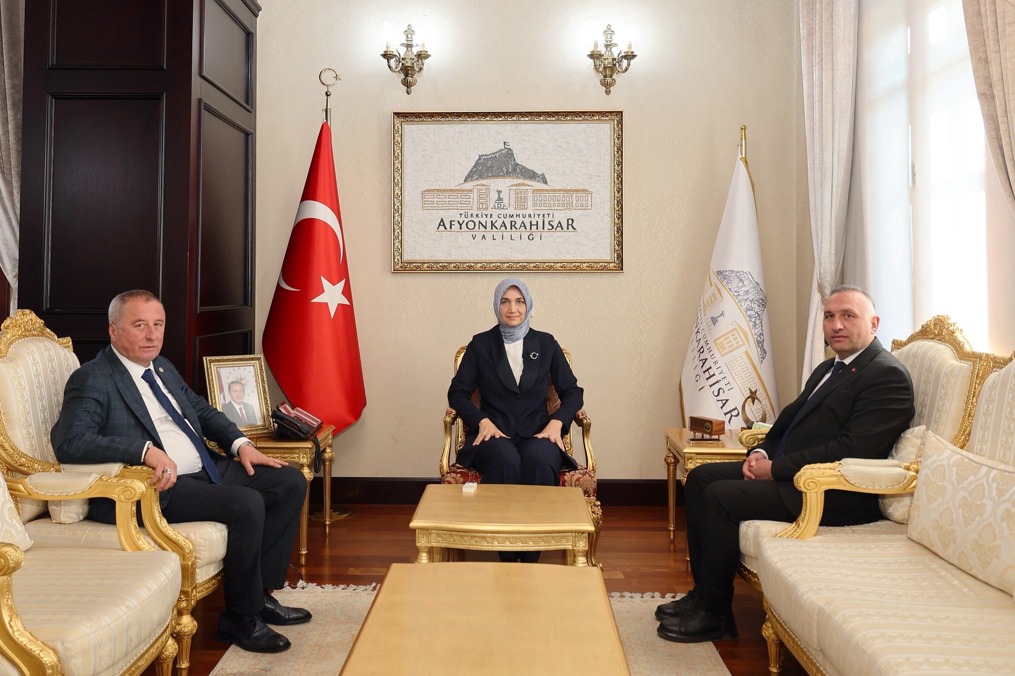 Vali̇ Yi̇ği̇tbaşi, Olgun Ve Kantartopu’nu Kabul Etti̇