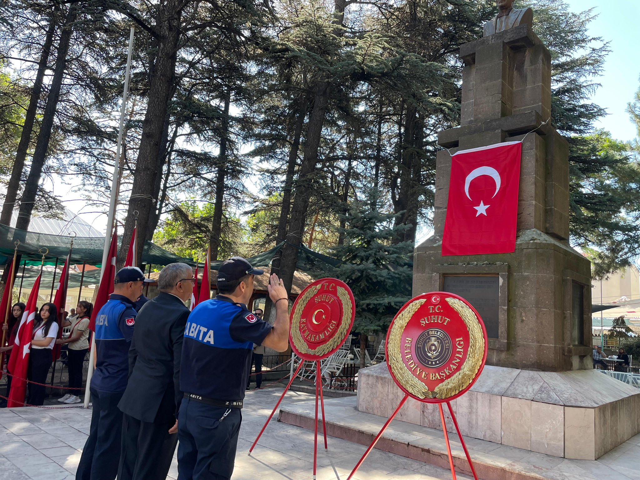 Zafer Bayrami Şuhut’ta Törenlerle Kutlandi (3)